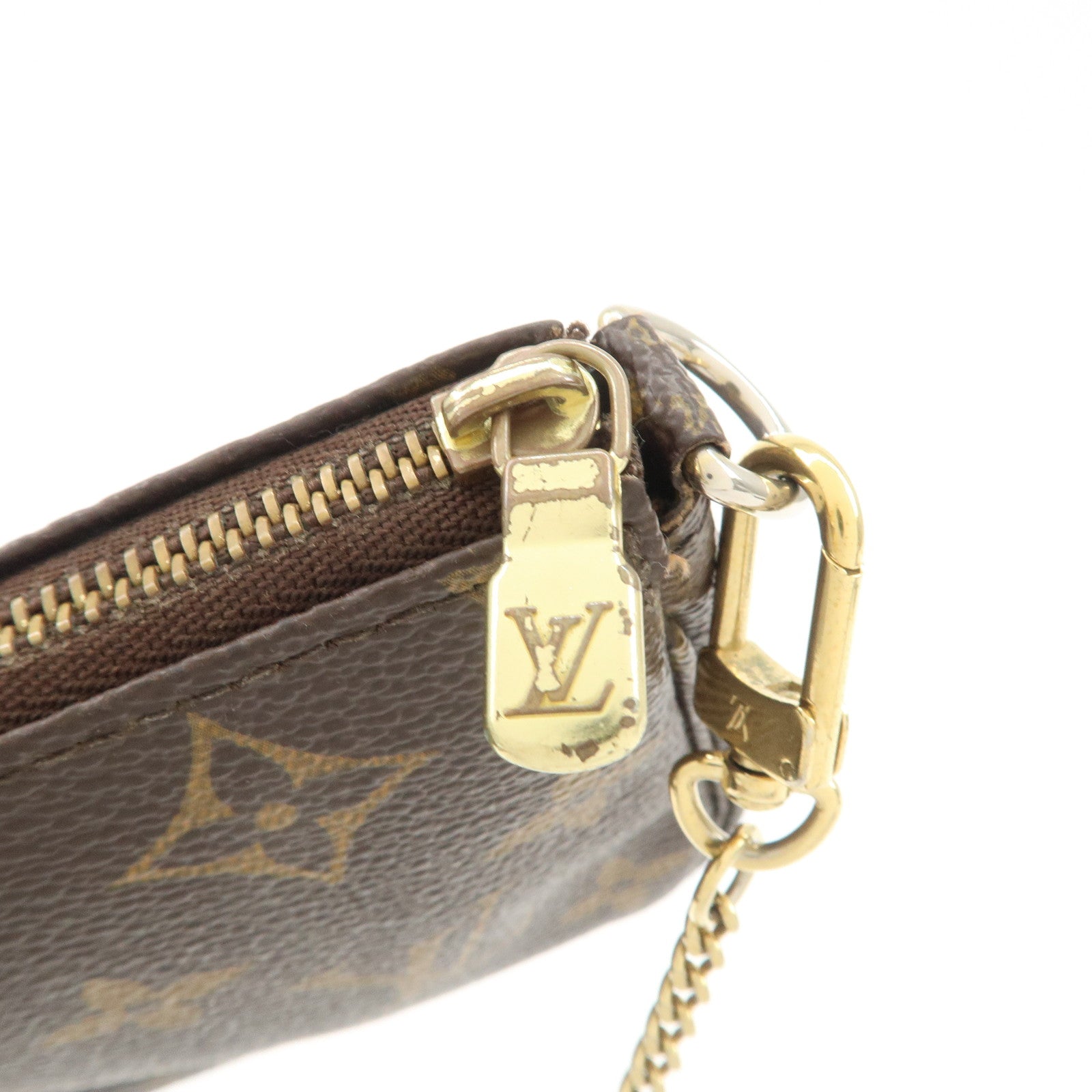 Louis Vuitton Monogram Mini Pochette Accessoires Pouch M58009 Used