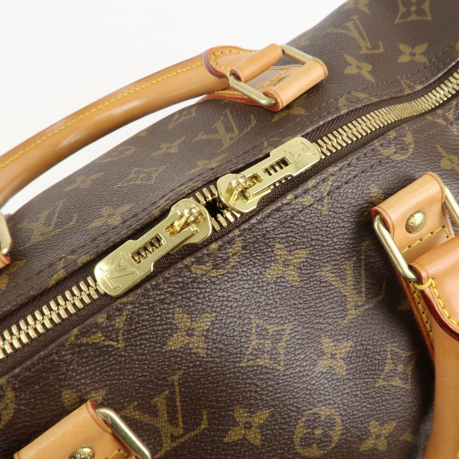 Louis Vuitton Monogram Keep All Bandouliere 50 Boston Bag M41416 Used
