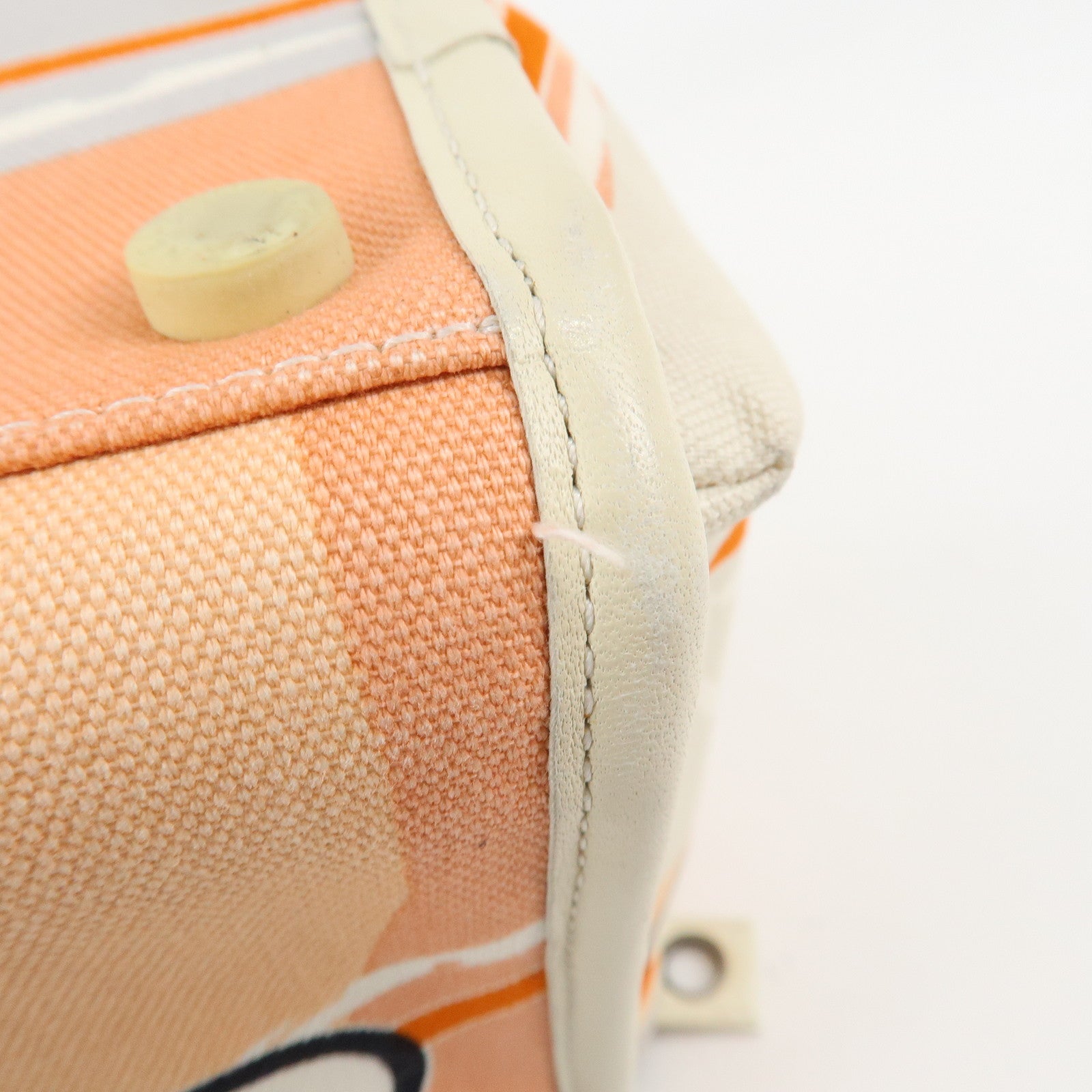 CHANEL Cruise Line Canvas Spangle Paris Map Tote Bag A30833 Used