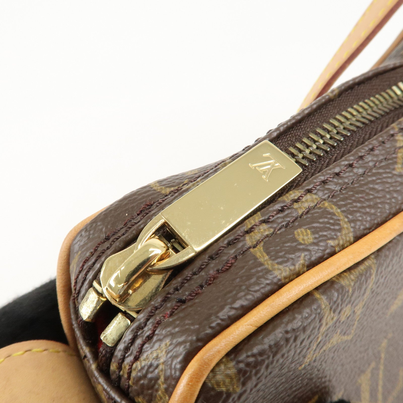 Louis Vuitton Monogram Pochette Croissant Shoulder Bag M51510 Used