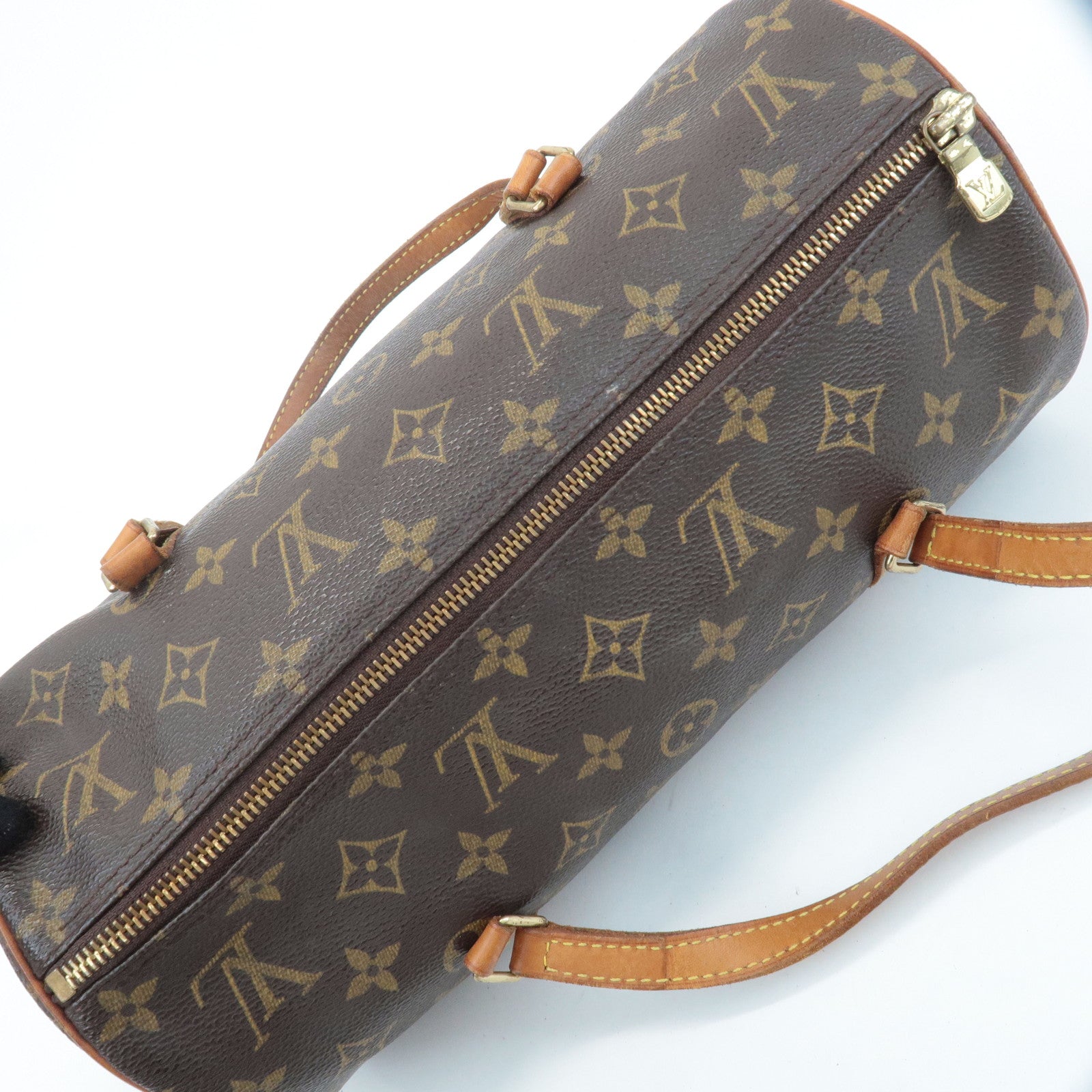 Louis Vuitton Monogram Papillon 30 Hand Bag New Style M51385 Used