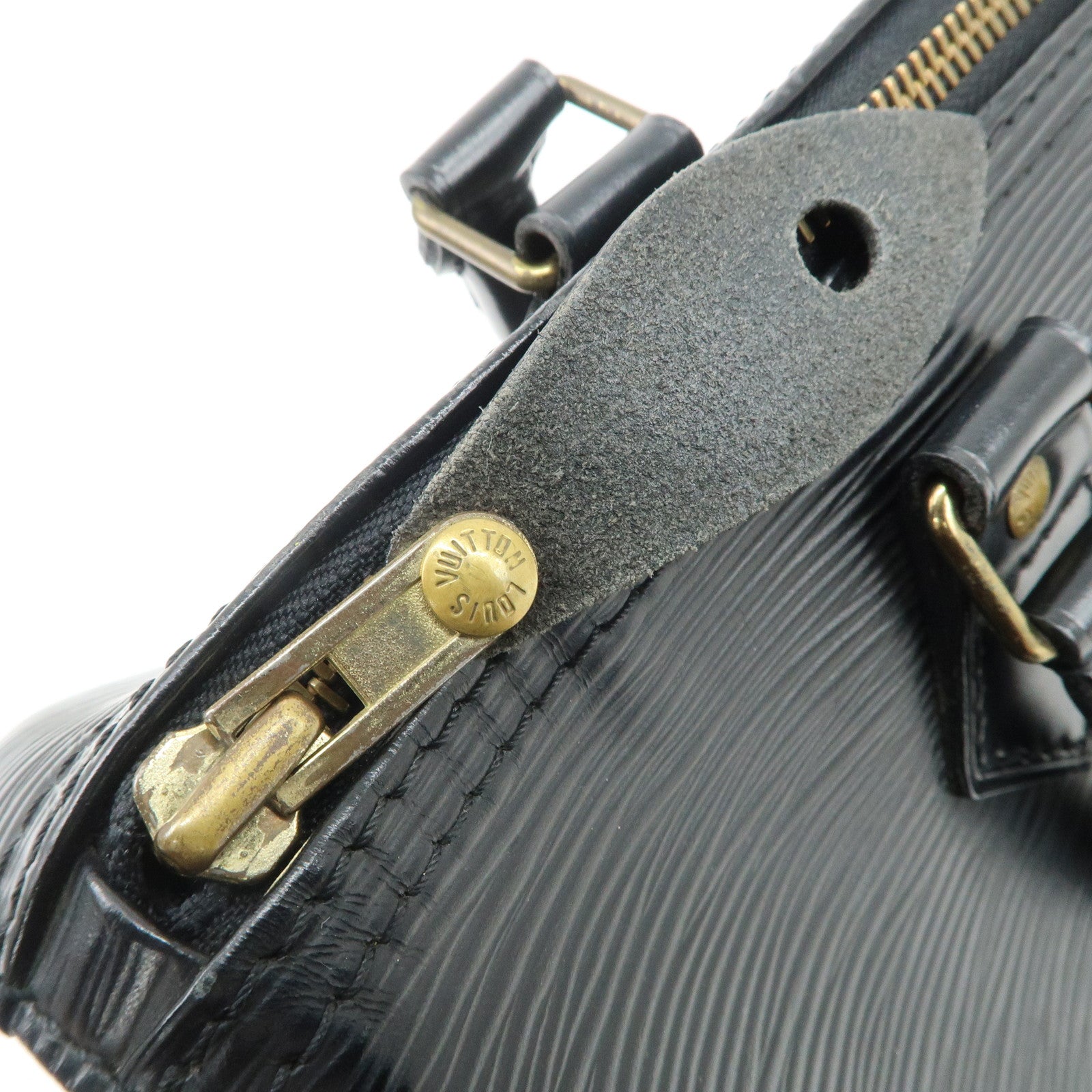 Louis Vuitton Epi Speedy 25 Boston Bag Hand Bag Noir Black M43012 Used