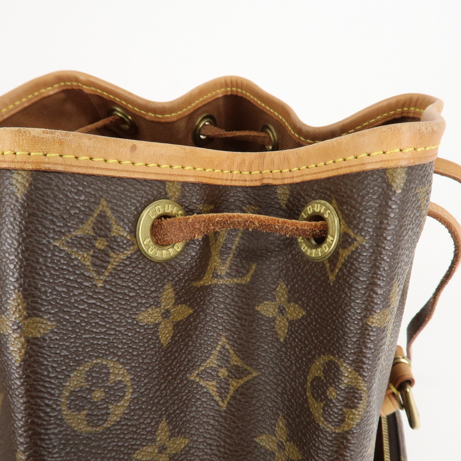 Louis Vuitton Monogram Montsouris MM Back Pack Bag M51136 Used