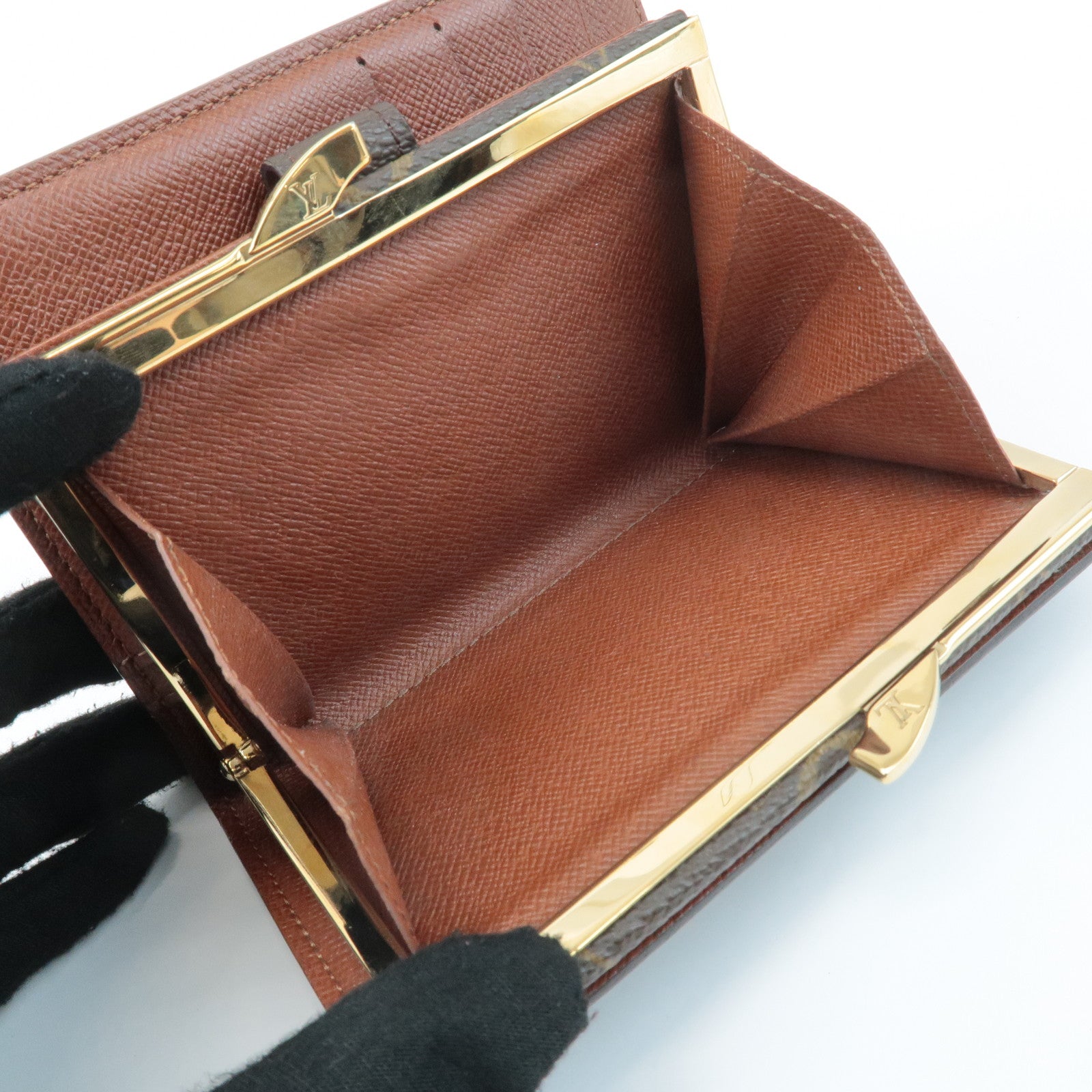 Louis Vuitton Monogram Porte Monnaie Billets Viennois M61663 Used