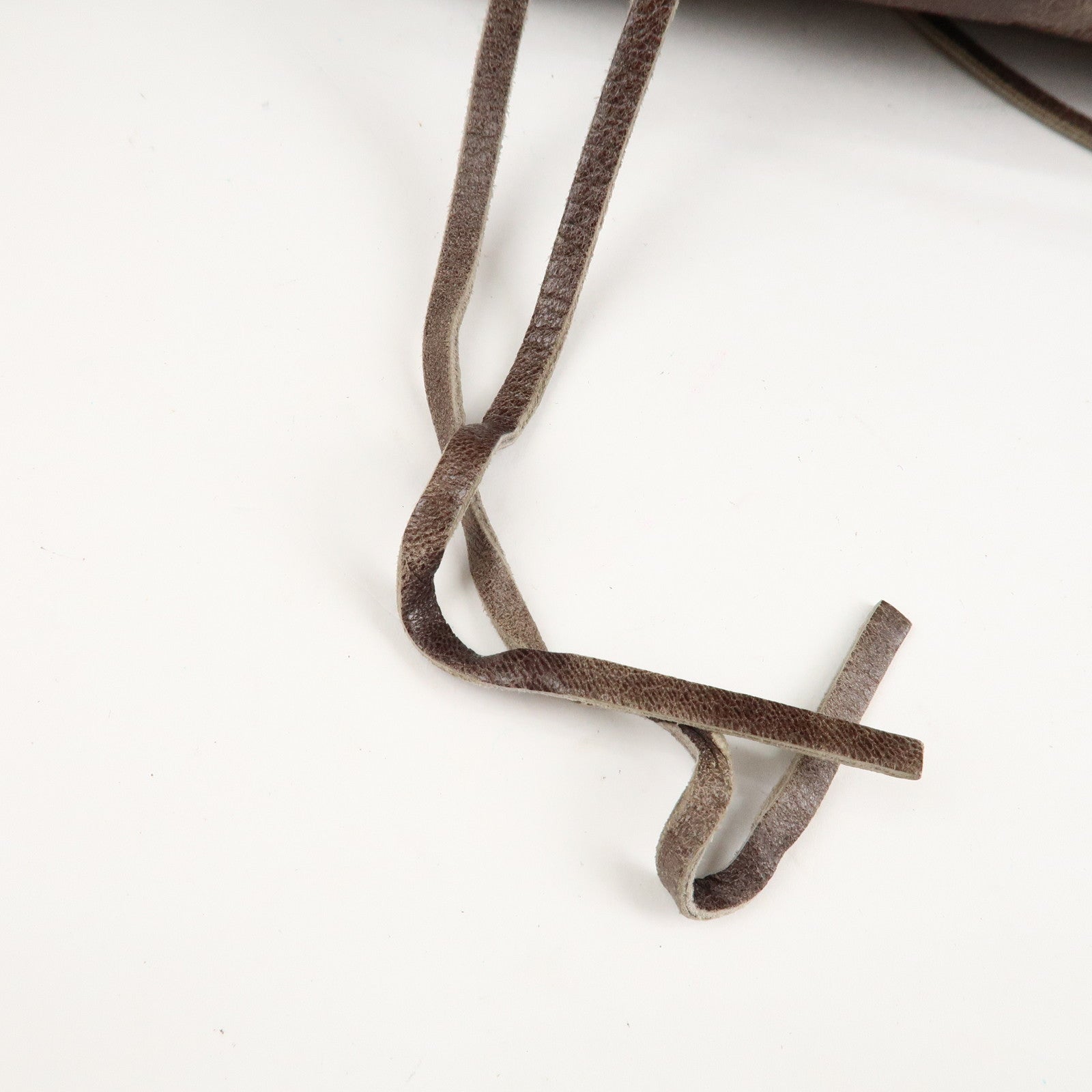 BALENCIAGA The First Leather 2Way Bag Hand Bag Brown 103208 Used