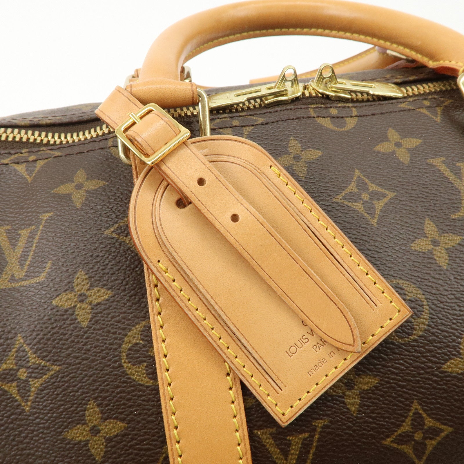 Louis Vuitton Monogram Keep All 50 Bag Old Style M41426 Used