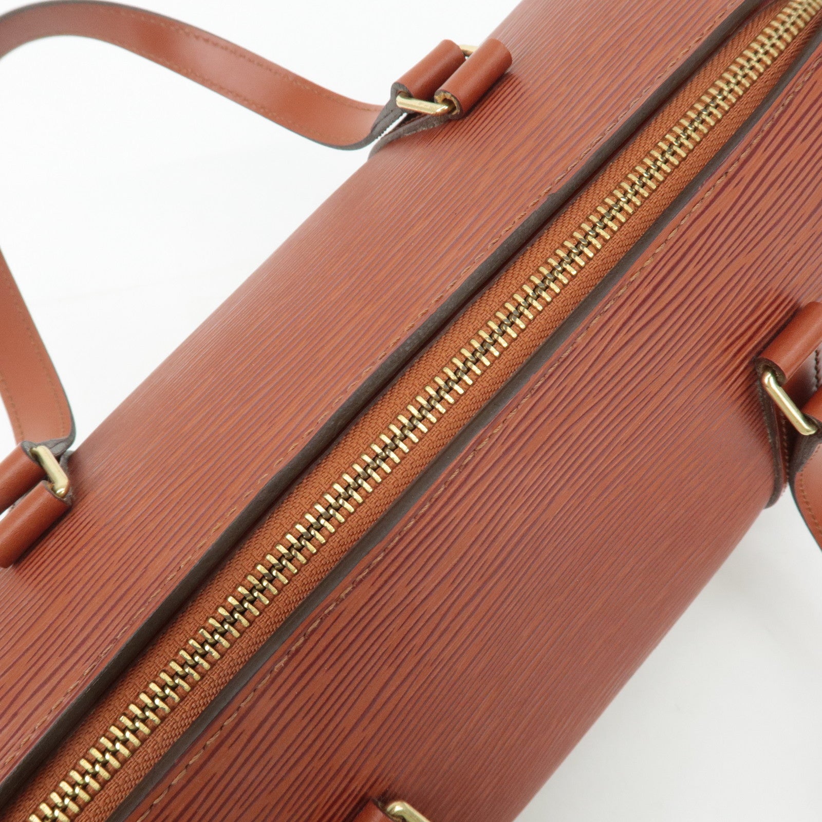 Louis Vuitton Epi Soufflot Shoulder Bag Kenya Brown M52223 Used