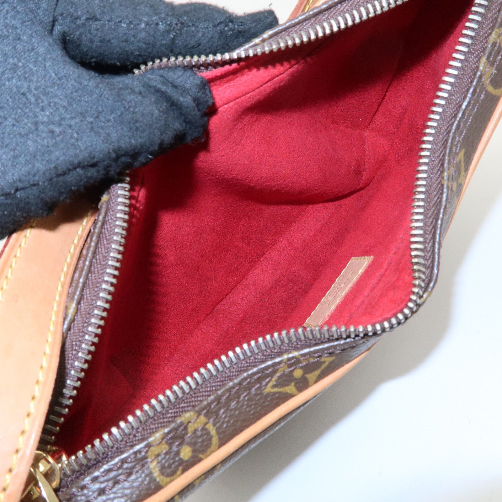 Louis Vuitton Monogram Pochette Croissant Shoulder Bag M51510 Used