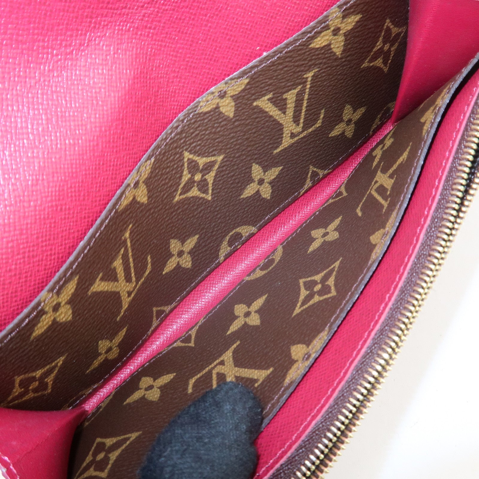 Louis Vuitton Monogram Portefeuille Emily Bi-fold Wallet M60697 Used