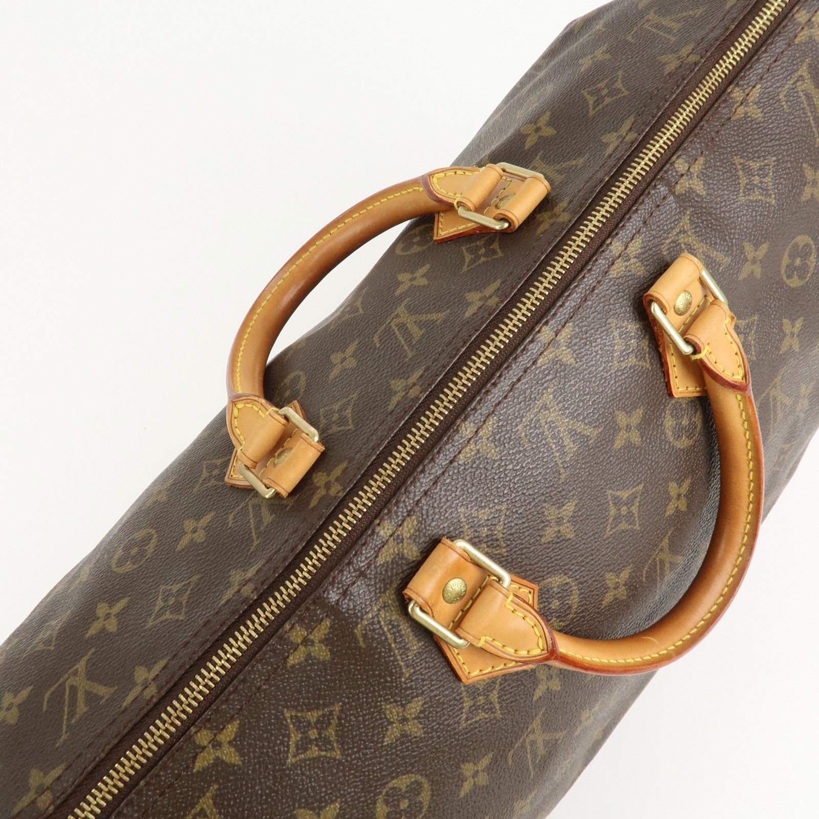 Louis Vuitton Monogram Speedy 40 Hand Bag Boston Bag M41522 Used