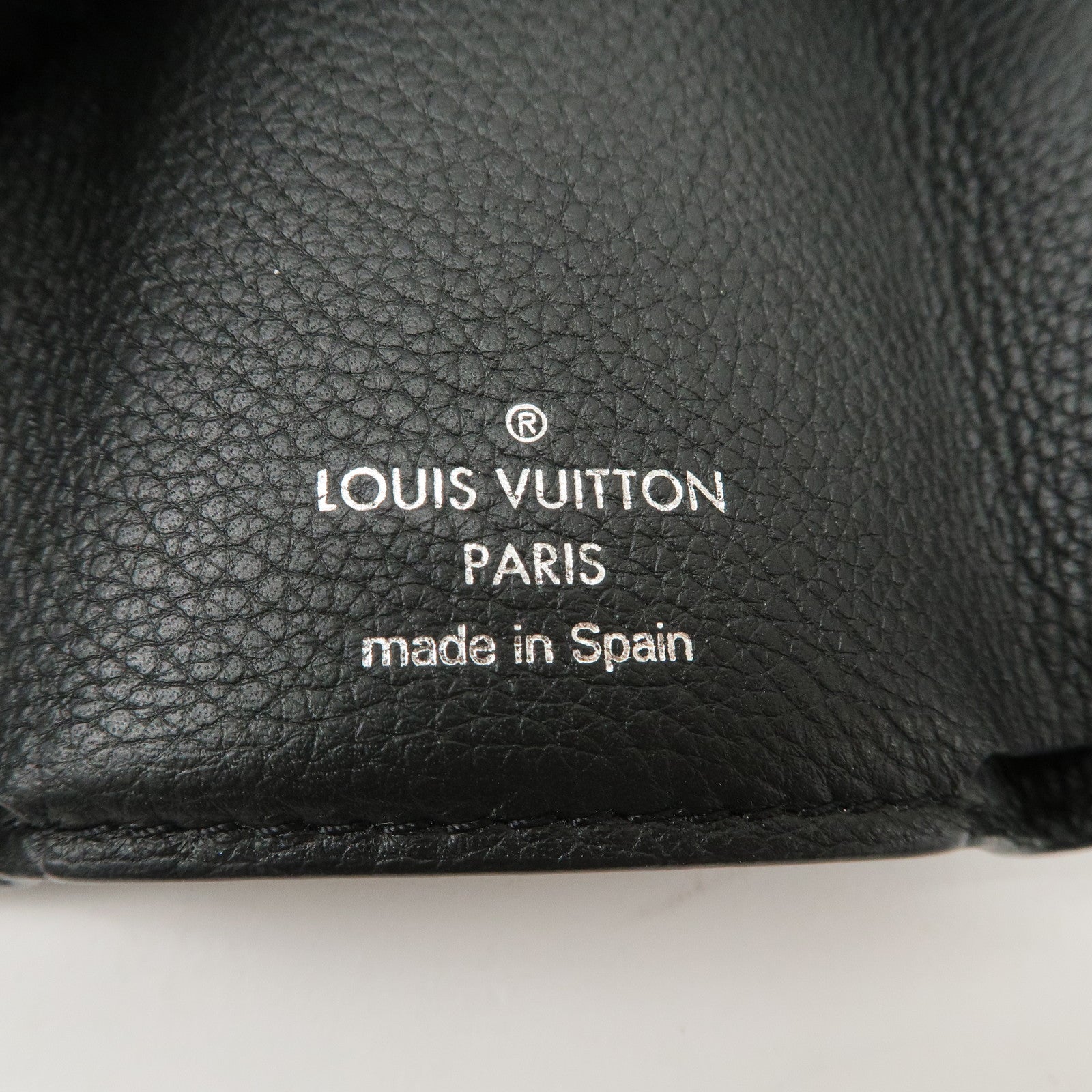 Louis Vuitton Lock Me Portefeuille Lock Mini Wallet Noir M63921 Used