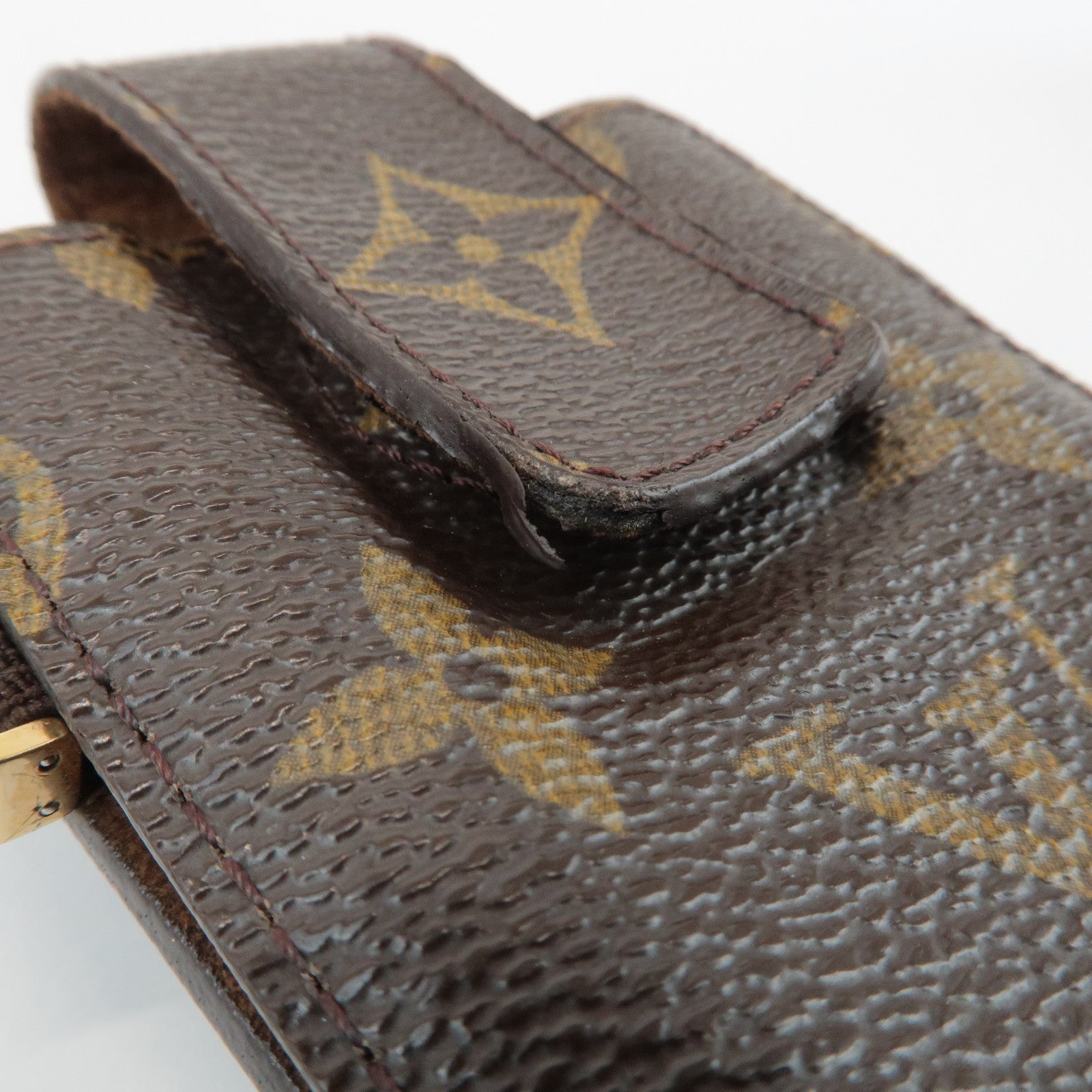 Louis Vuitton Monogram Etui Telephone International PM M63064 Used