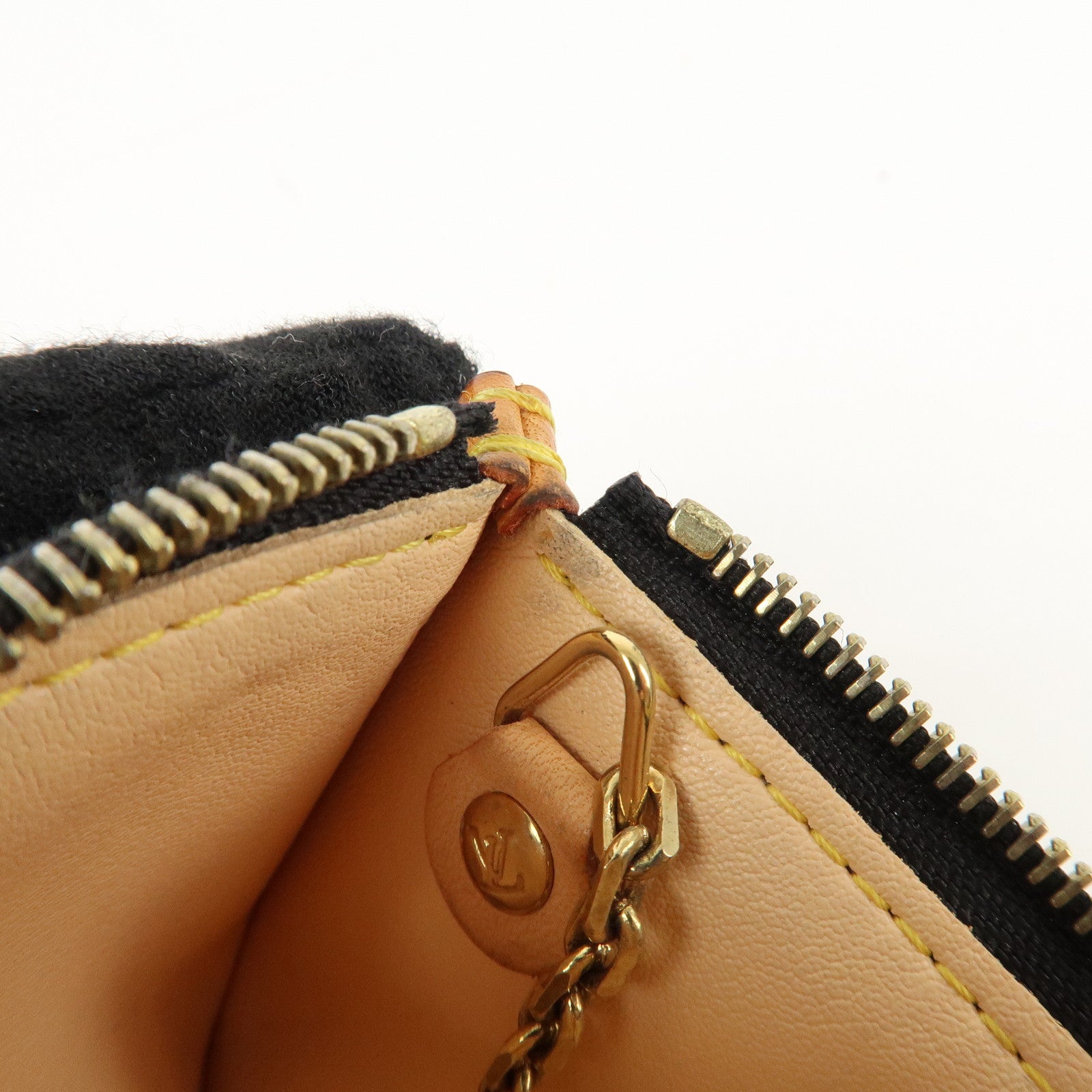 Louis Vuitton Monogram Multicolor Pochette Cles Noir M92654 Used