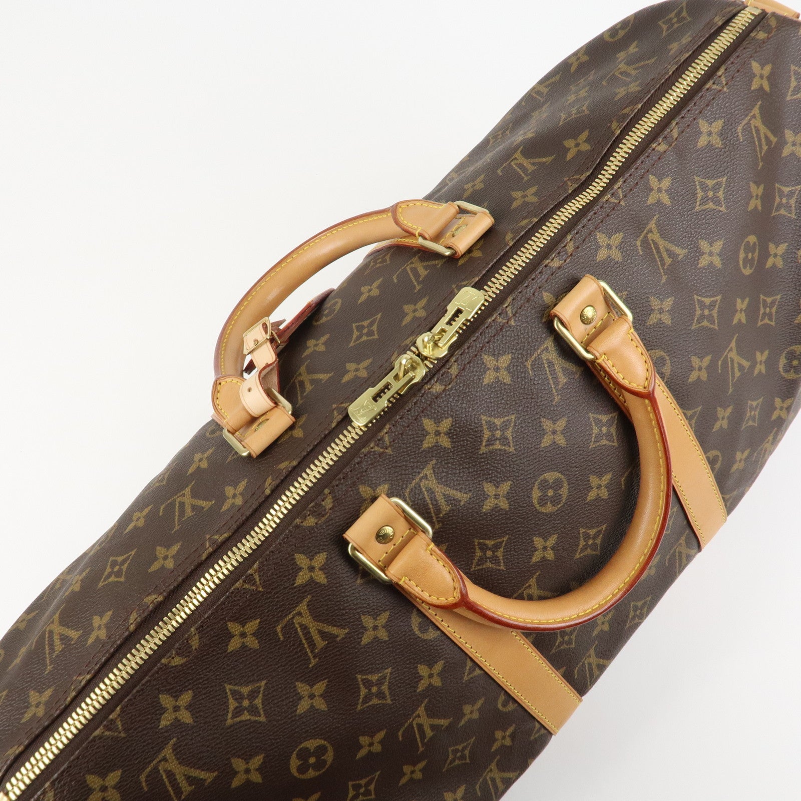 Louis Vuitton Monogram Keep All Bandouliere 50 Boston Bag M41416 Used