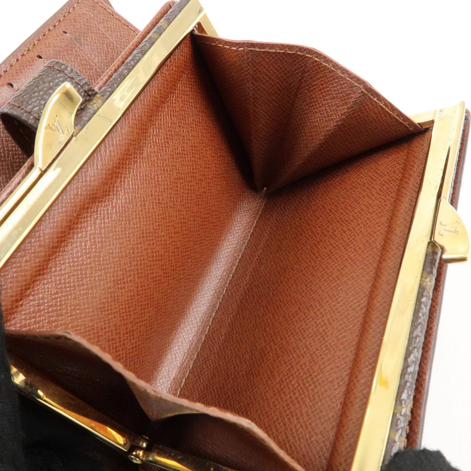 Louis Vuitton Monogram Porte Monnaie Billets Viennois M61663 Used