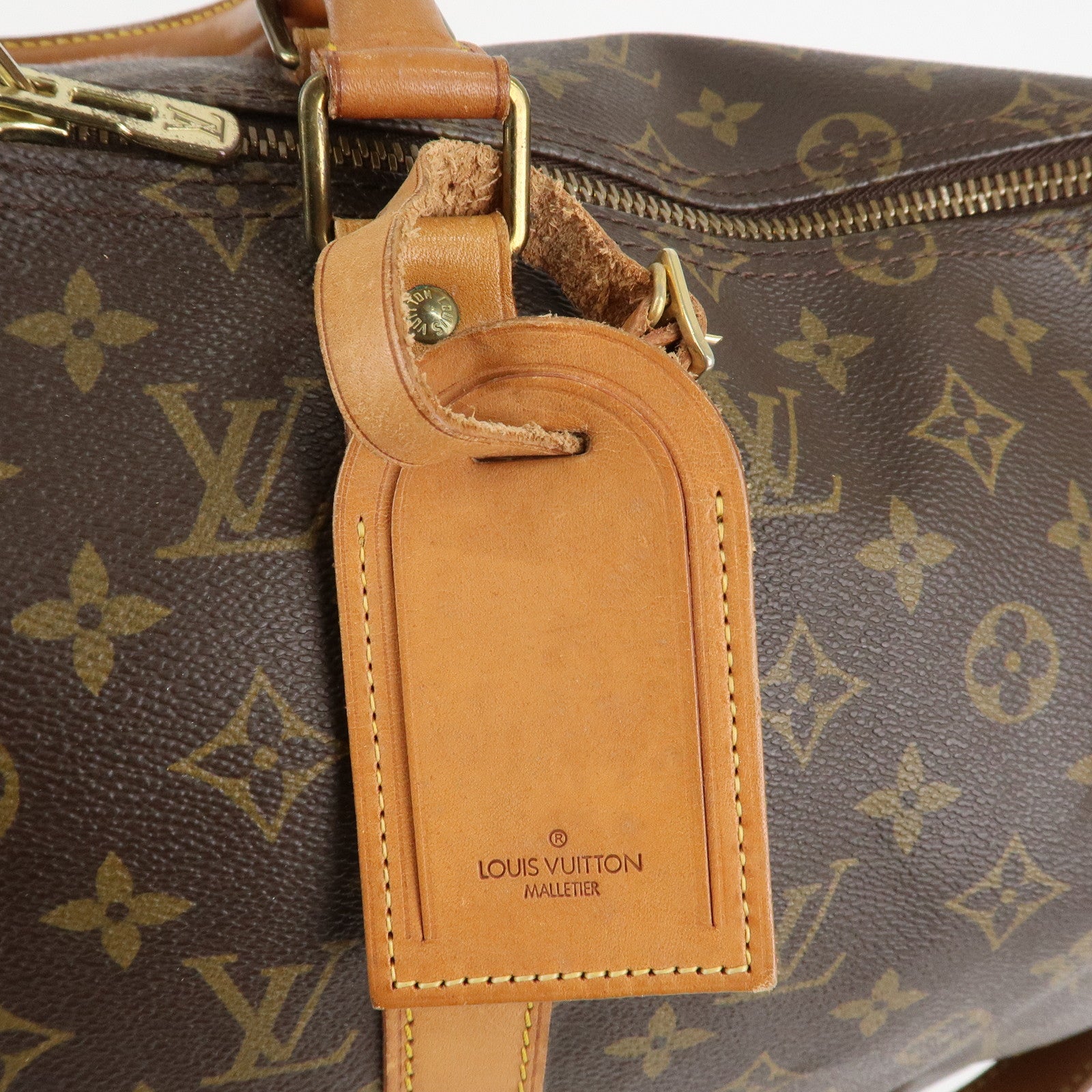 Louis Vuitton Monogram Keep All Bandouliere 50 Boston Bag M41416 Used