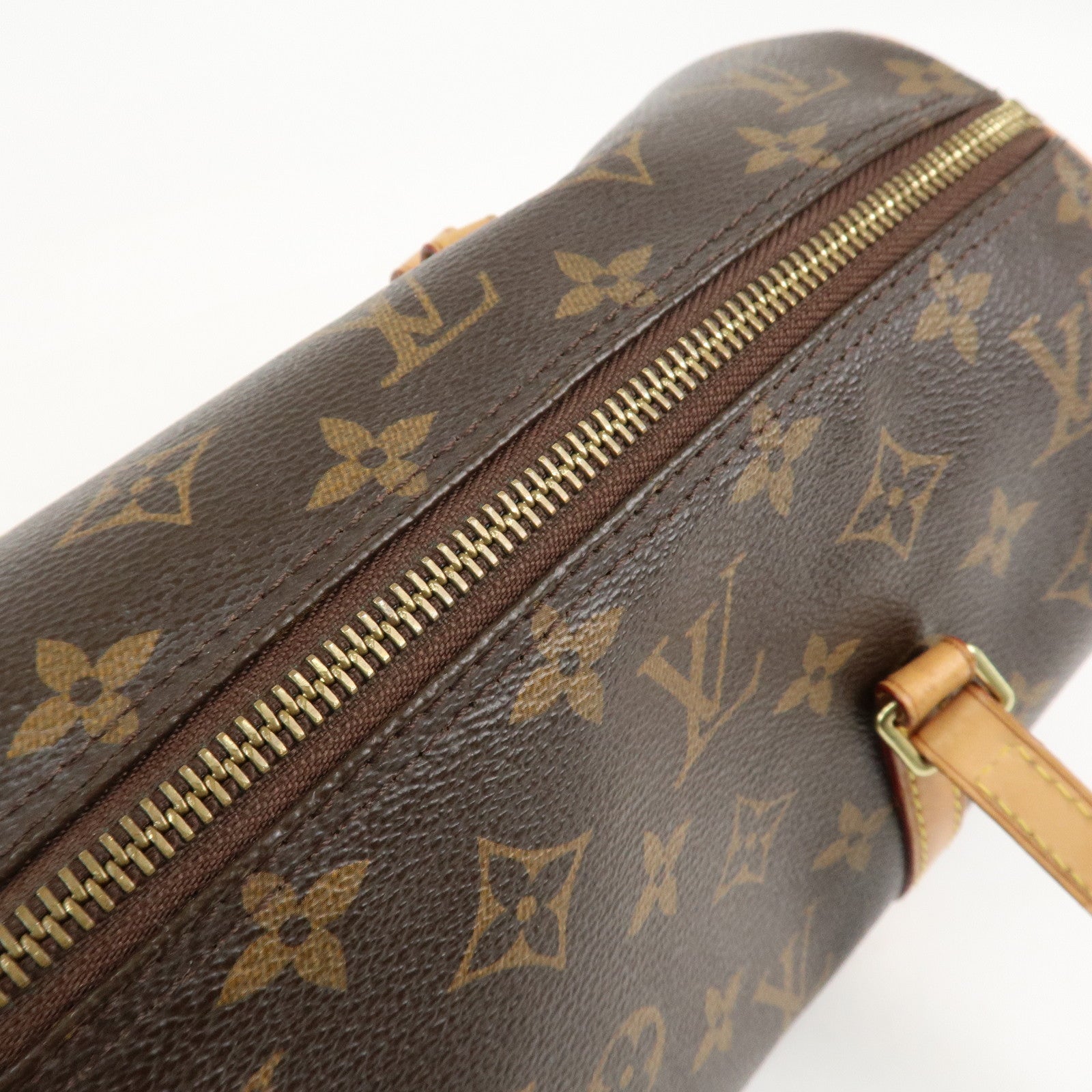 Louis Vuitton Monogram Papillon 30 Hand Bag M51385 Used