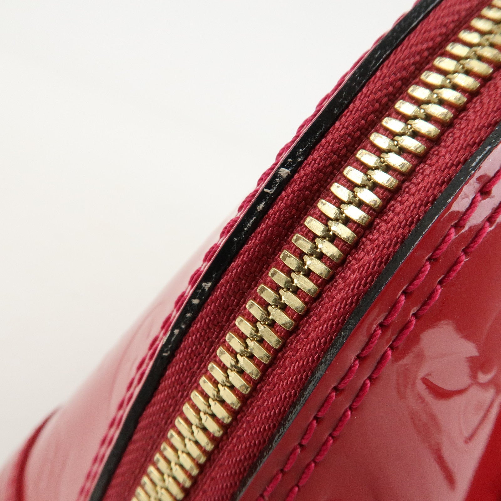 Louis Vuitton Monogram Vernis Alma BB 2Way Bag Rose Indien M91771 Used