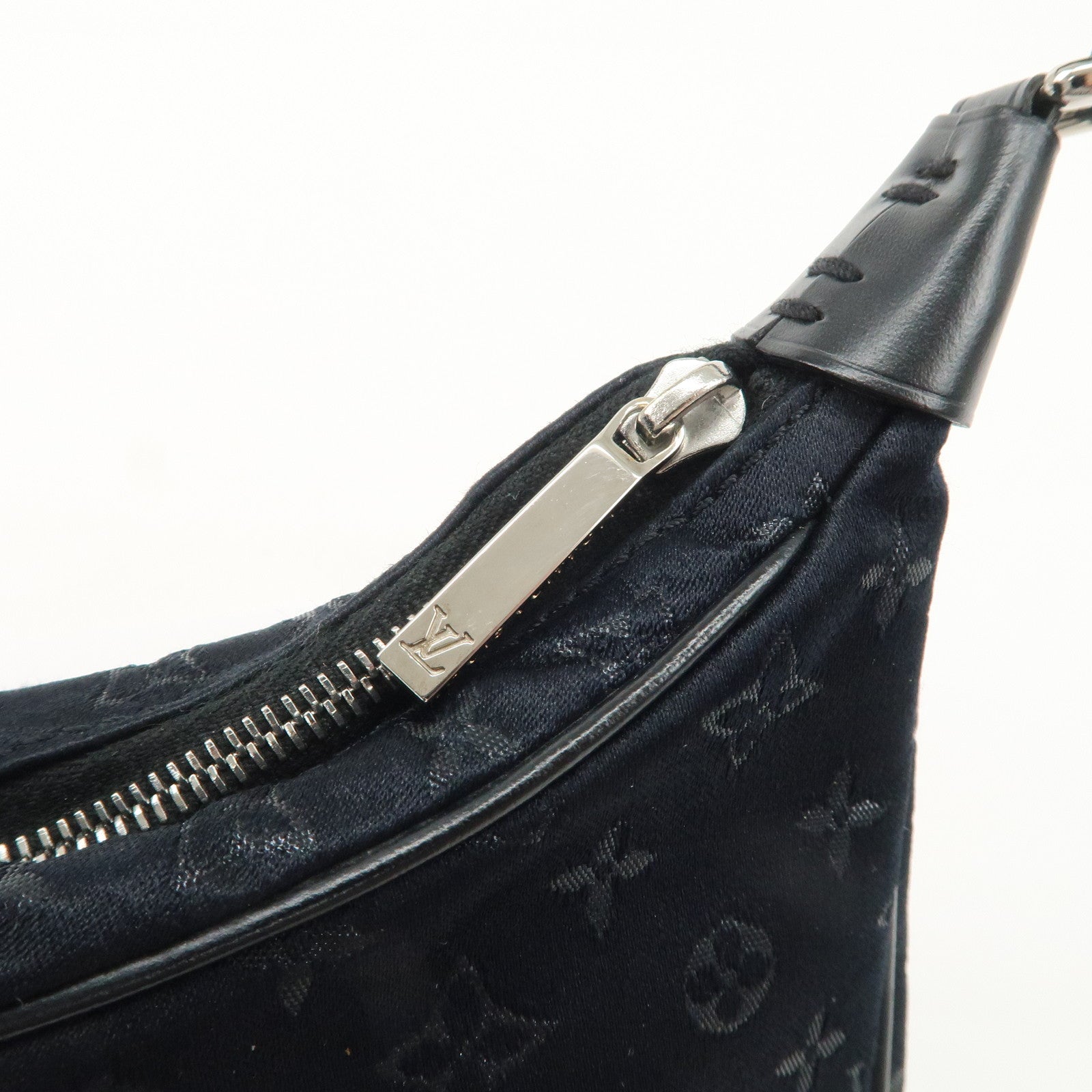 Louis Vuitton Monogram Satin Little Boulogne Hand Bag M92142 Used