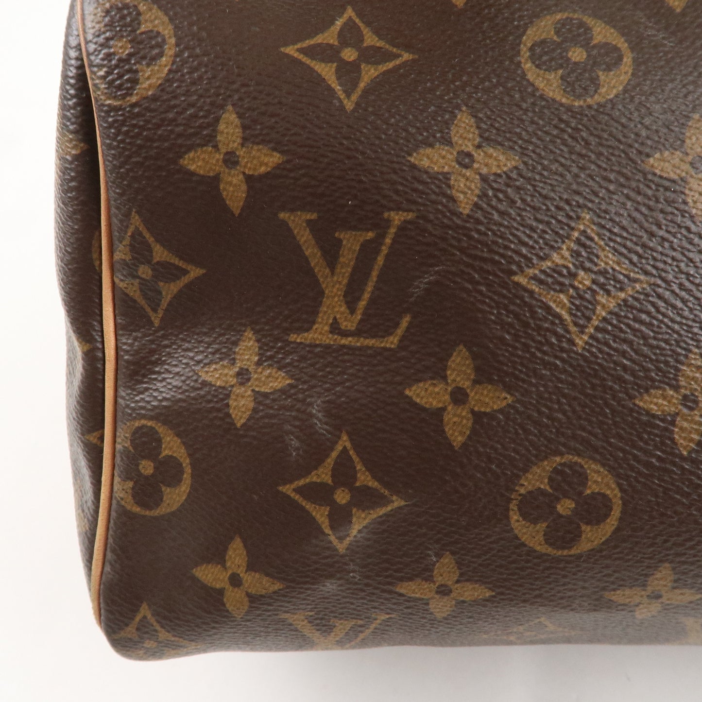 Louis Vuitton Monogram Speedy Bandouliere 25 Brown M41113