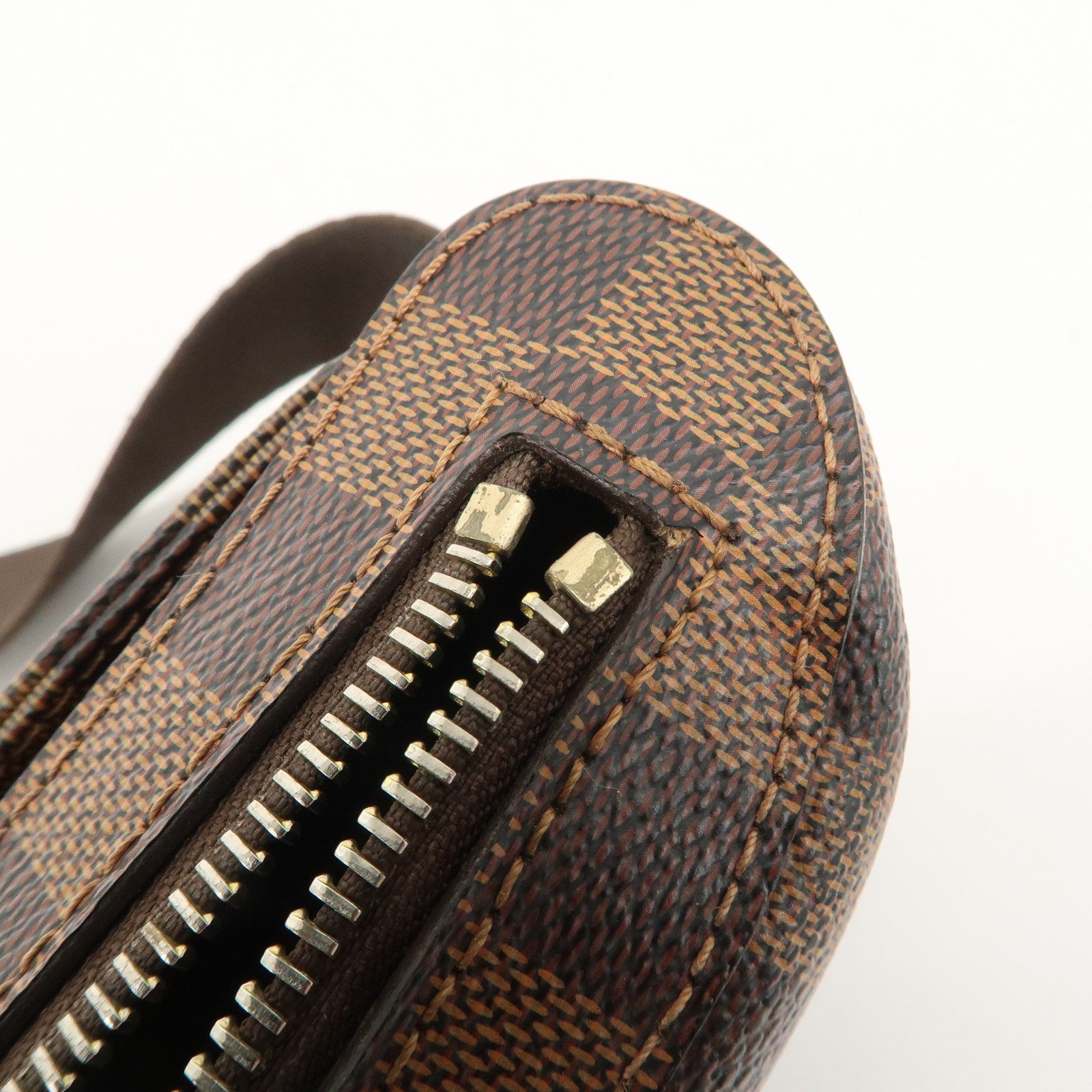 Louis Vuitton Damier Geronimos Body Bag Waist Bag Brown N51944 Used