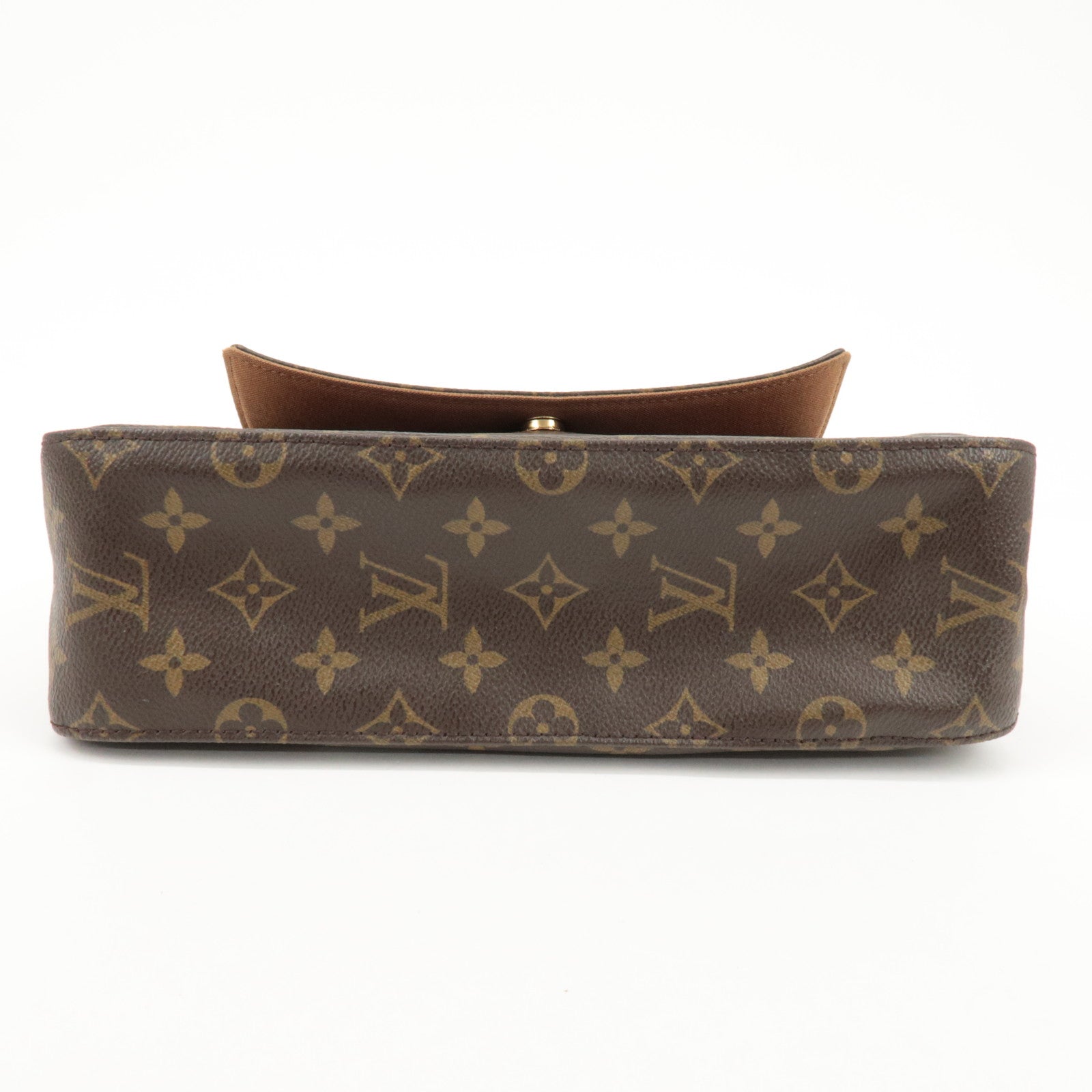Louis Vuitton Monogram Mini Looping Shoulder Bag Brown M51147 Used
