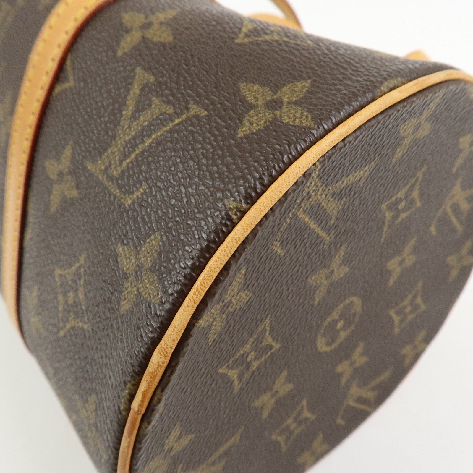 Louis Vuitton Monogram Papillon 30 Hand Bag Brown M51385