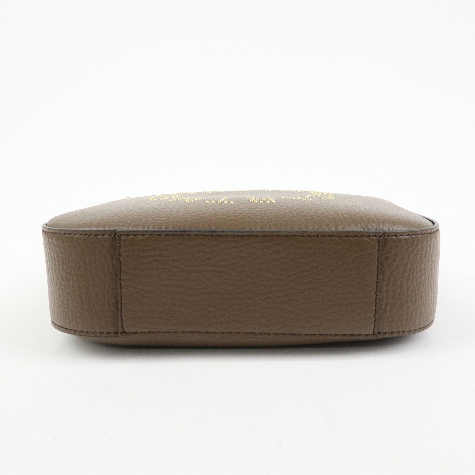 STELLA MCCARTNEY Faux Vegan Leathr Shoulder Crossbody Bag Brown