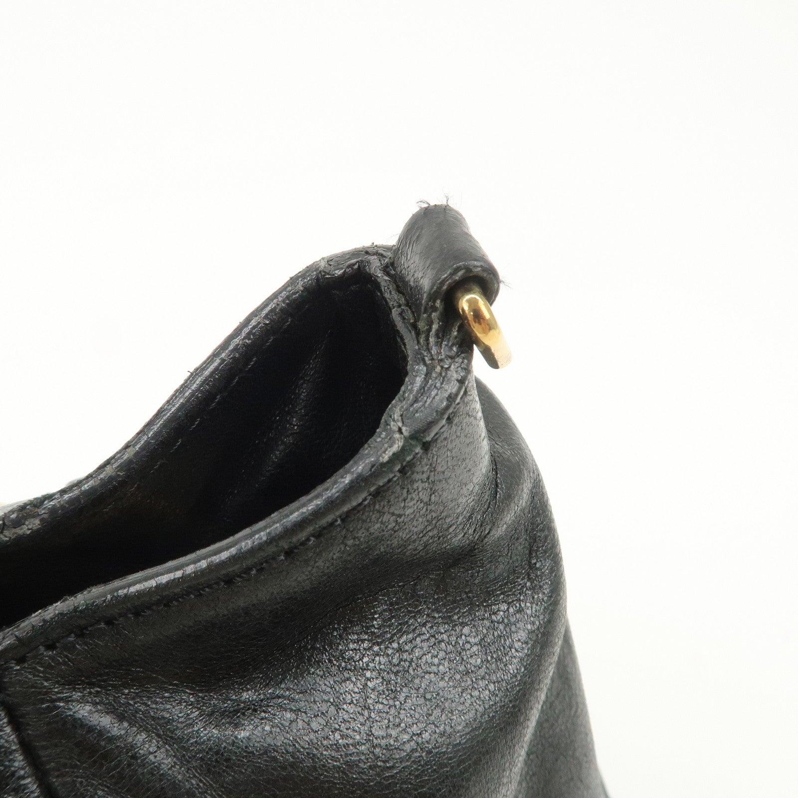 Chloe ETHEL Leather 2Way Hand Bag Shoulder Bag Crossbody Bag Black