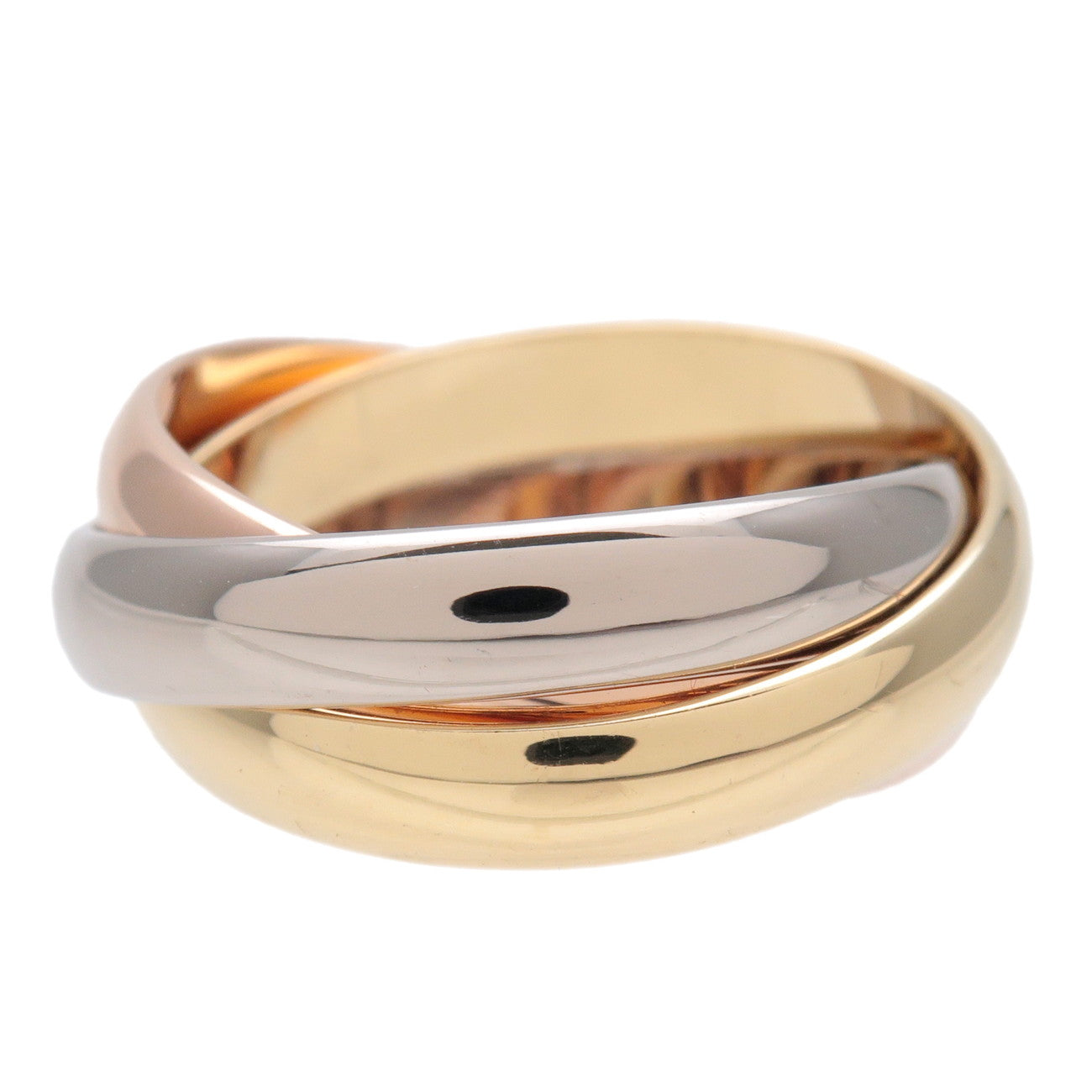 Cartier Trinity Ring MM K18 750YG/WG/PG Gold #50 US5 EU50 HK11