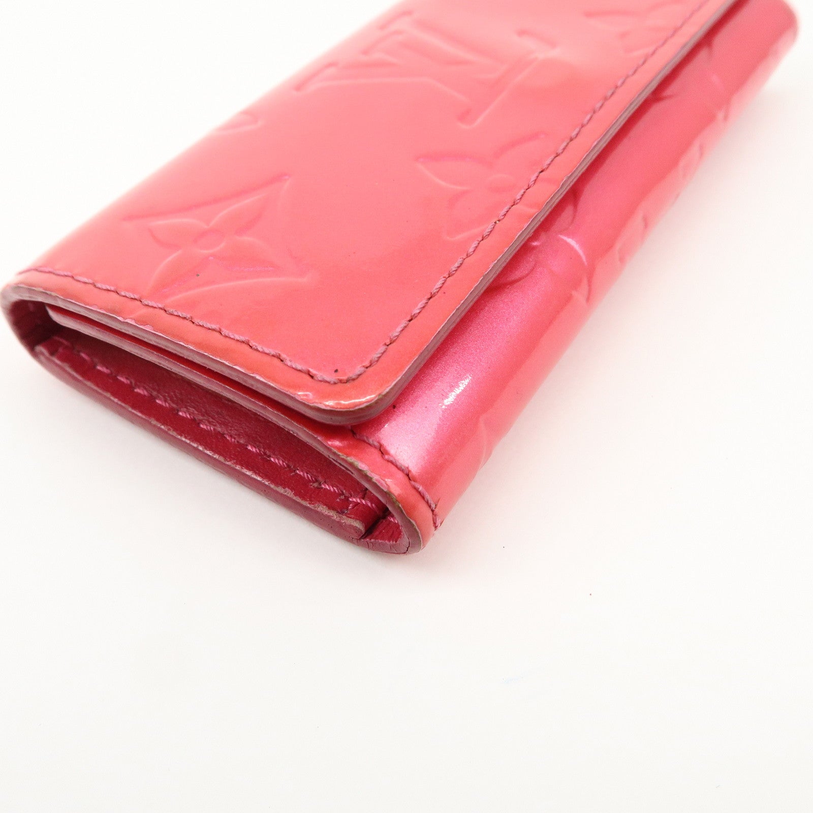 Louis Vuitton Vernis Set of 2 Multicles 4 Key Case M91976 M91252 Used