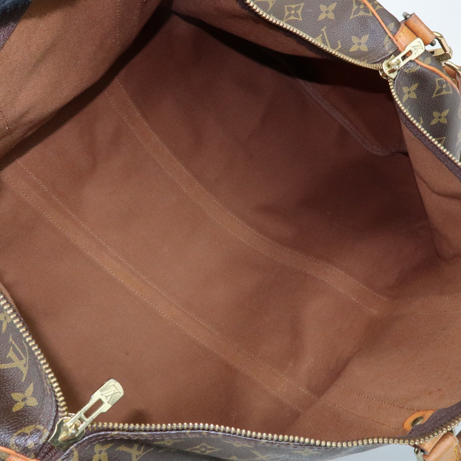 Louis Vuitton Monogram Keep All Bandouliere 55 Boston Bag M41414