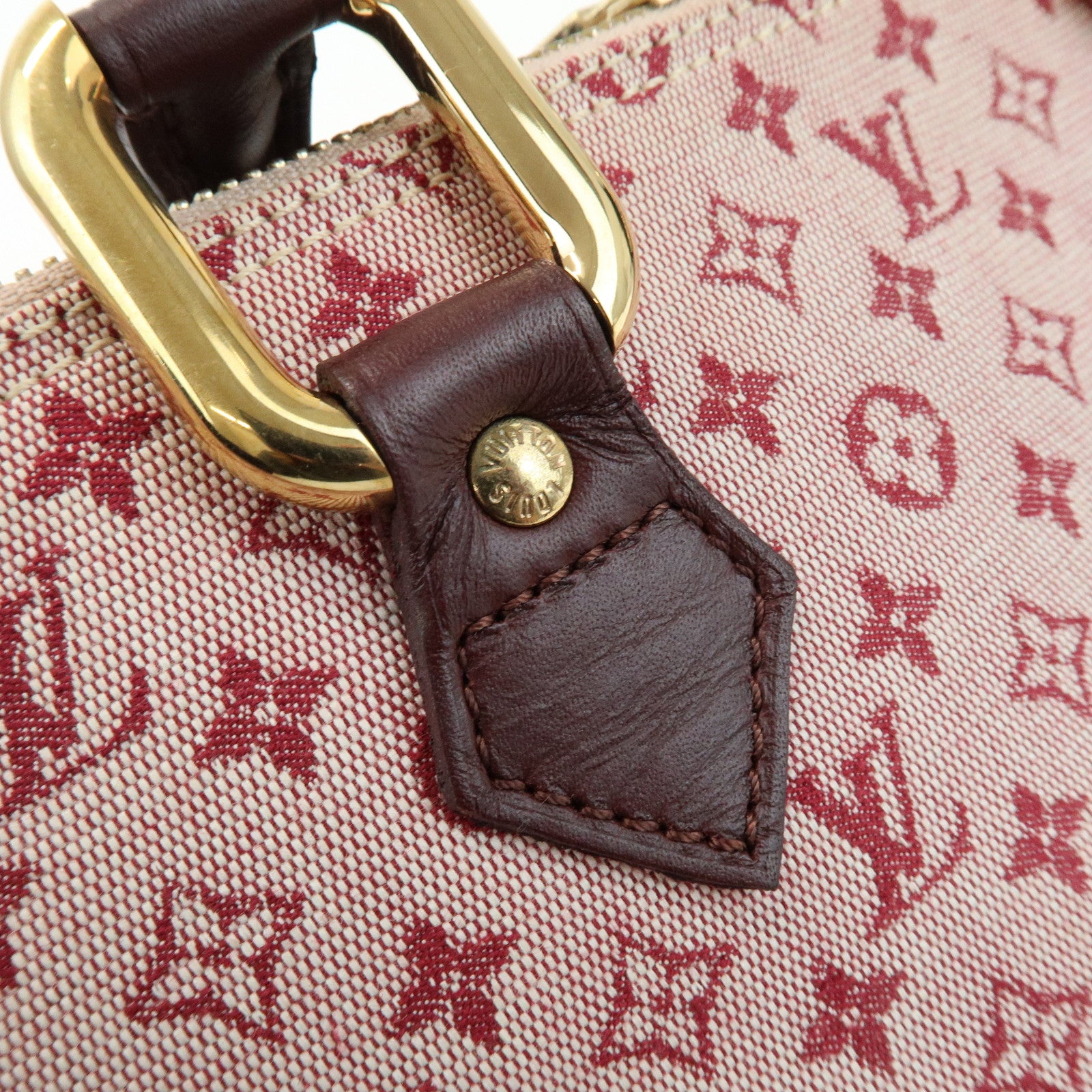 Louis Vuitton Monogram Mini Armaron Hand Bag Cerise M92207