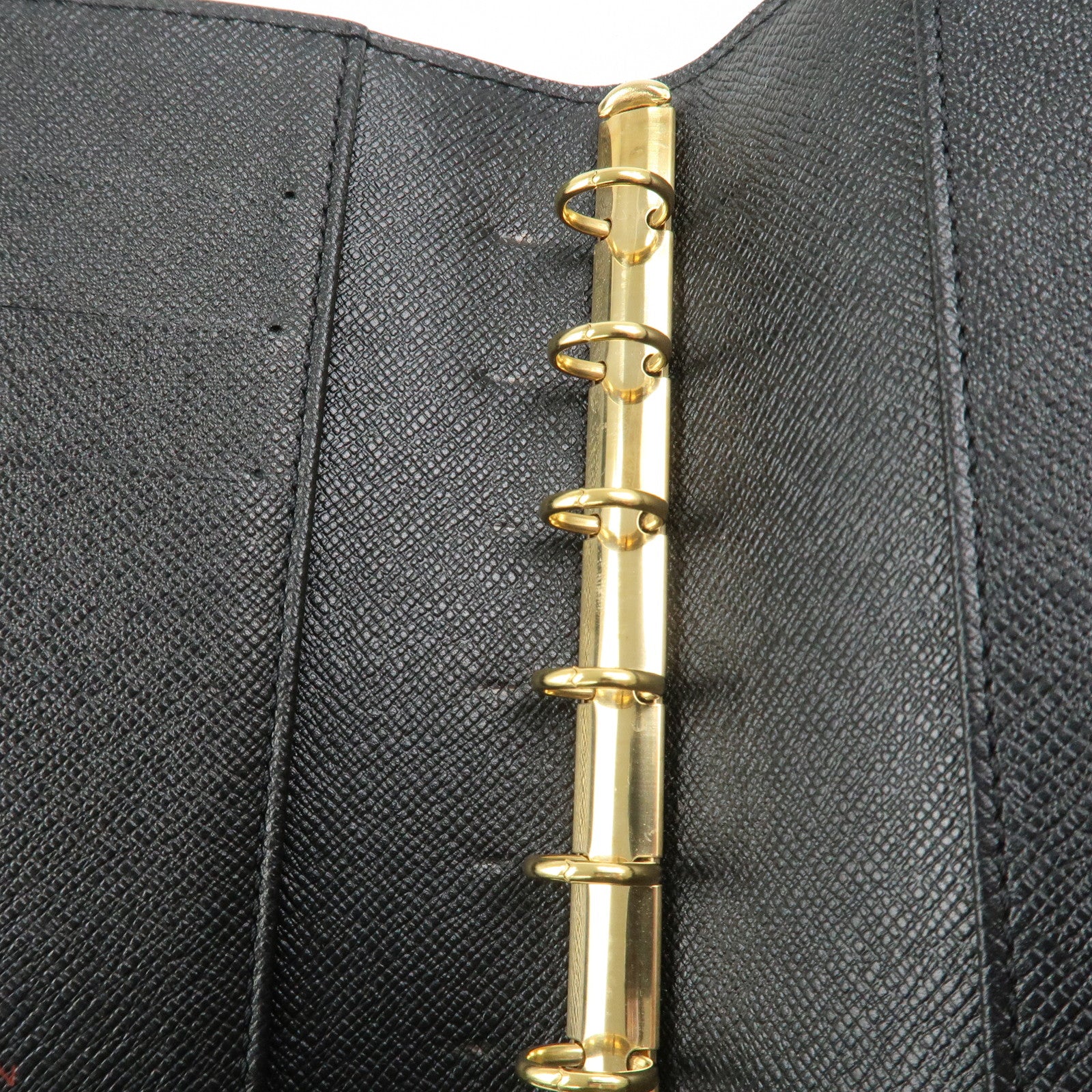 Louis Vuitton Epi Agenda PM Planner Cover Noir R20052