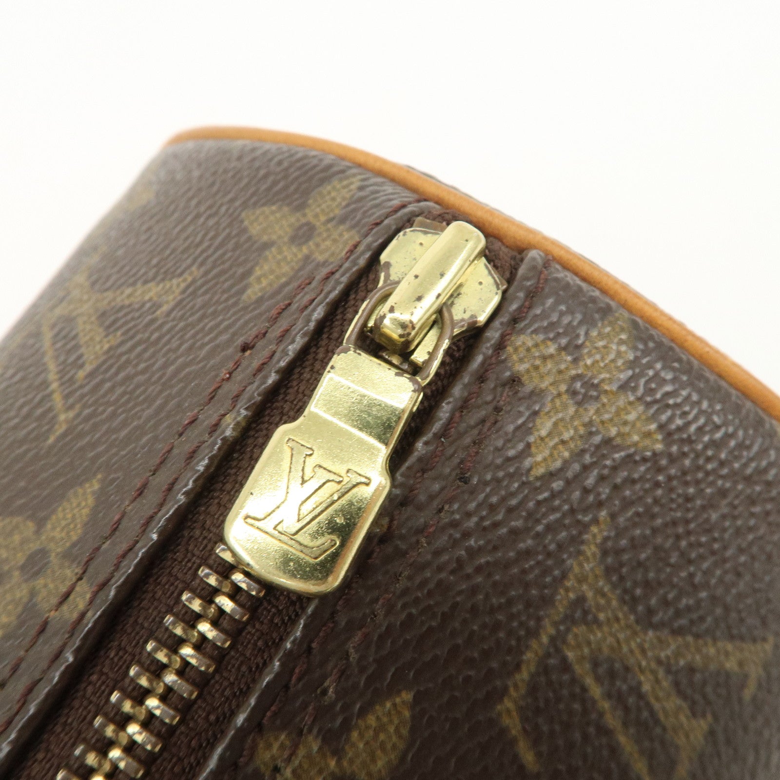 Louis Vuitton Monogram Papillon 30 Hand Bag New Style Brown M51385