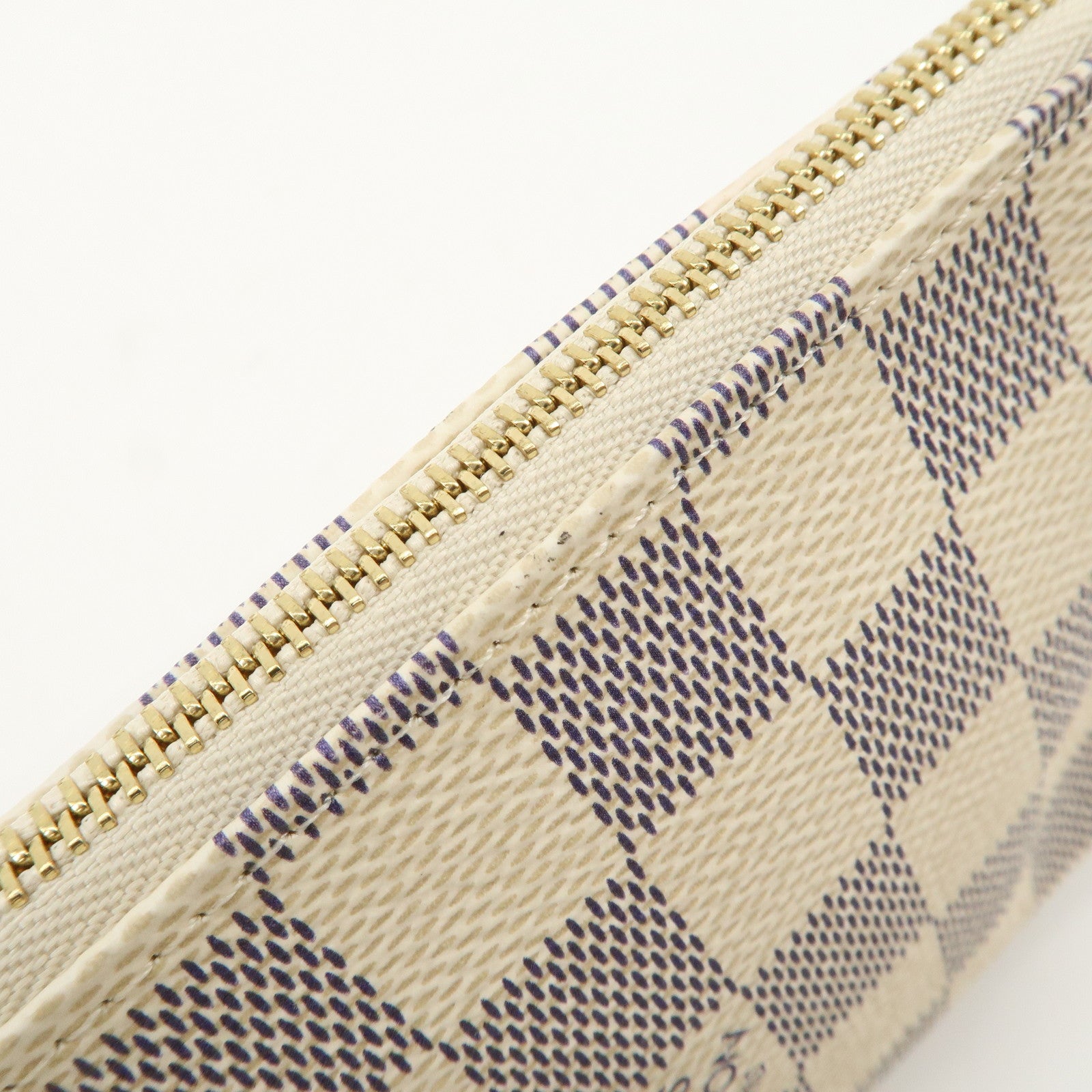 Louis Vuitton Damier Azur Mini Pochette Accessoires Pouch N58010