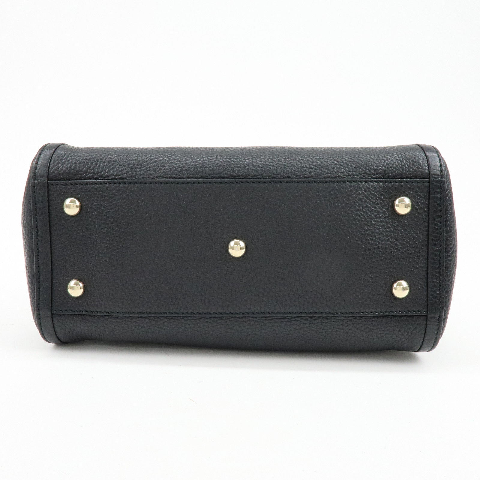 GUCCI SOHO Interlocking G 2Way Bag Hand Shoulder Bag Black 336751