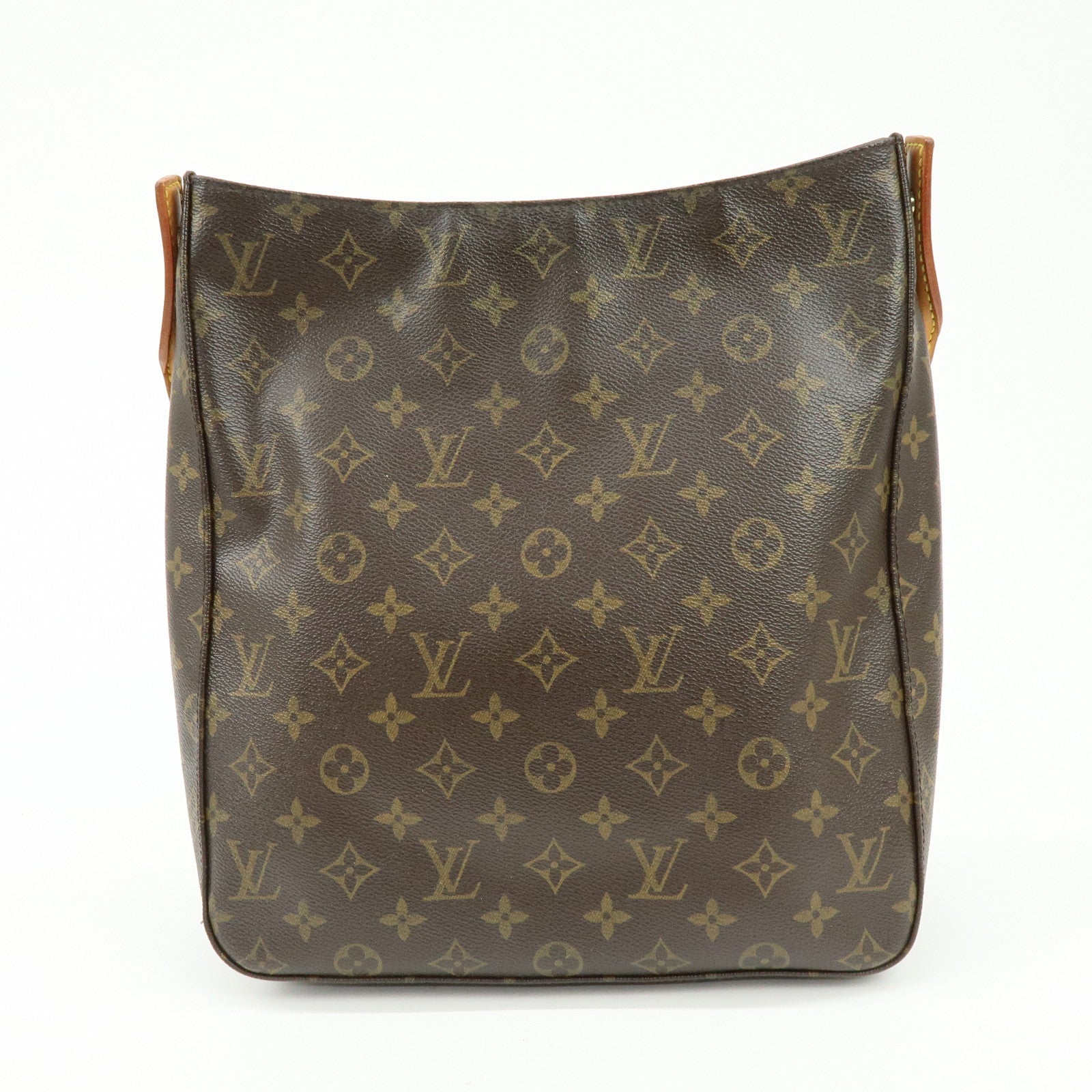 Louis Vuitton Monogram Looping GM Shoulder Bag Brown M51145