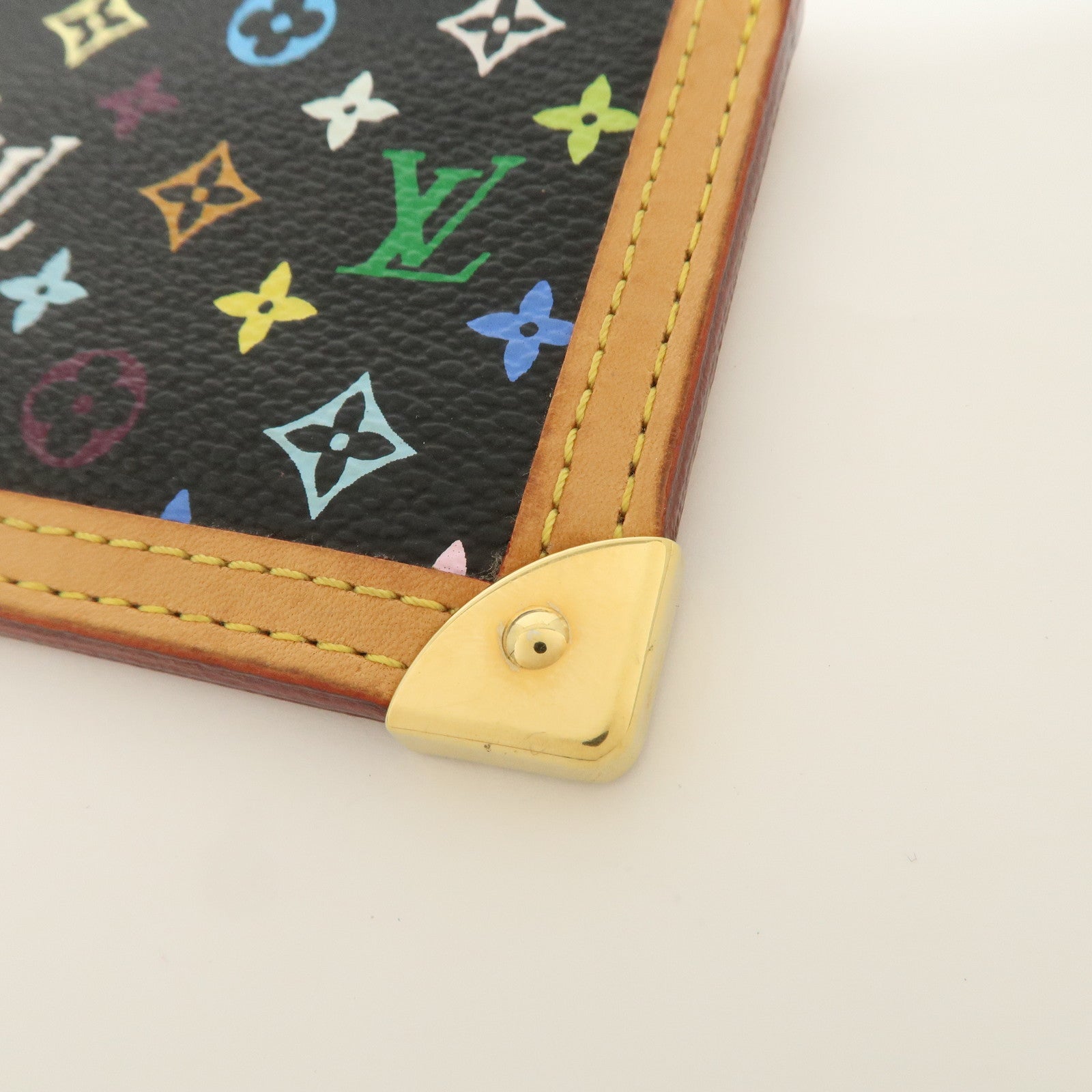 Louis Vuitton Monogram Multicolor Pochette Cles Coin Case M92654 Used