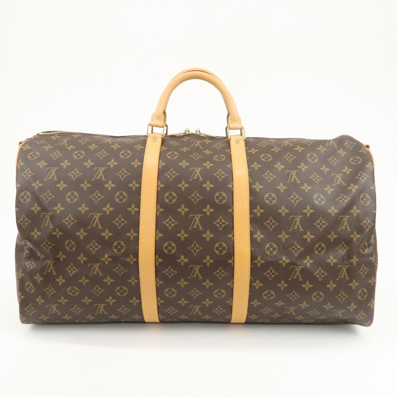Louis Vuitton Monogram Keep All Bandouliere 60 Boston Bag M41412