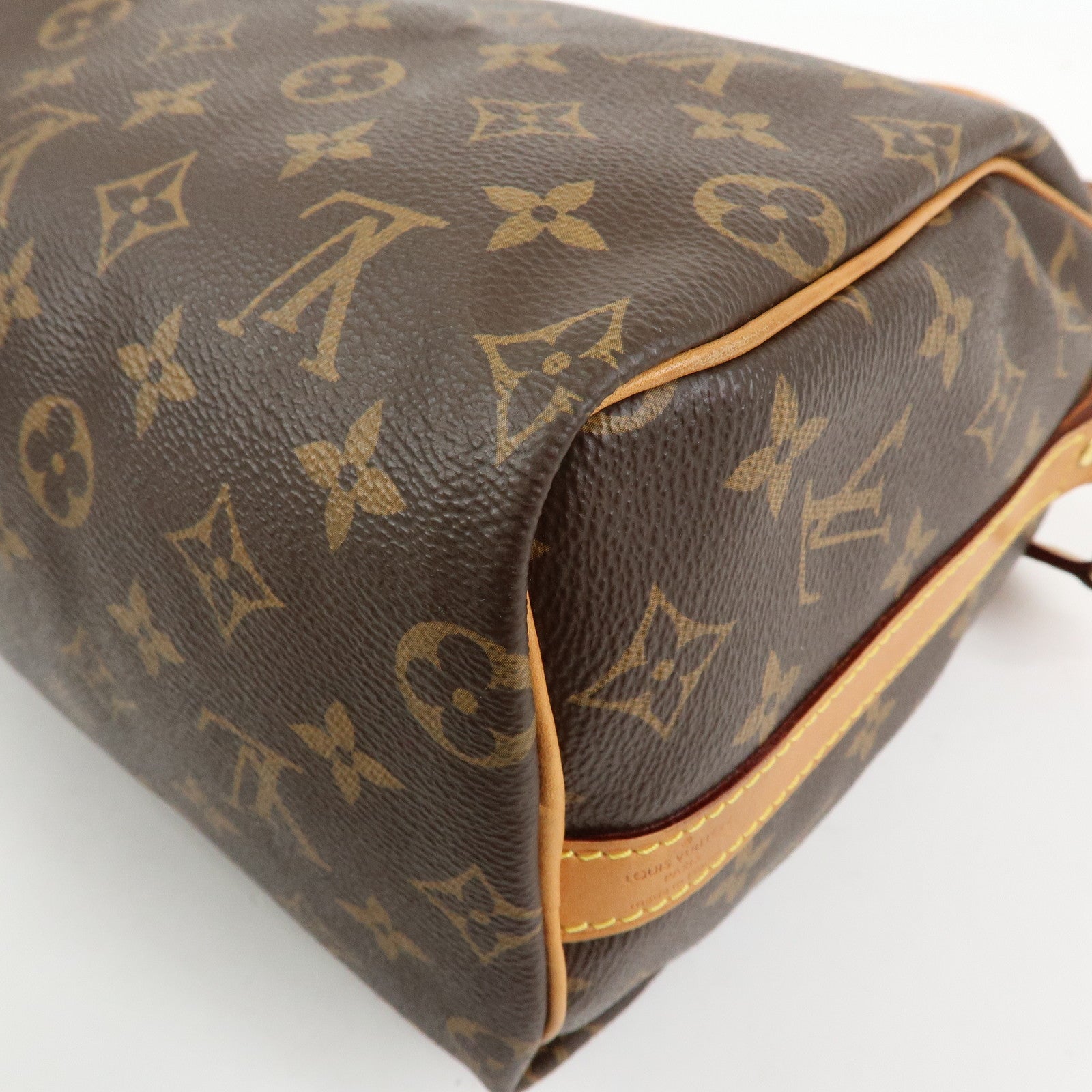 Louis Vuitton Monogram Speedy Bandouliere 25 Brown M41113