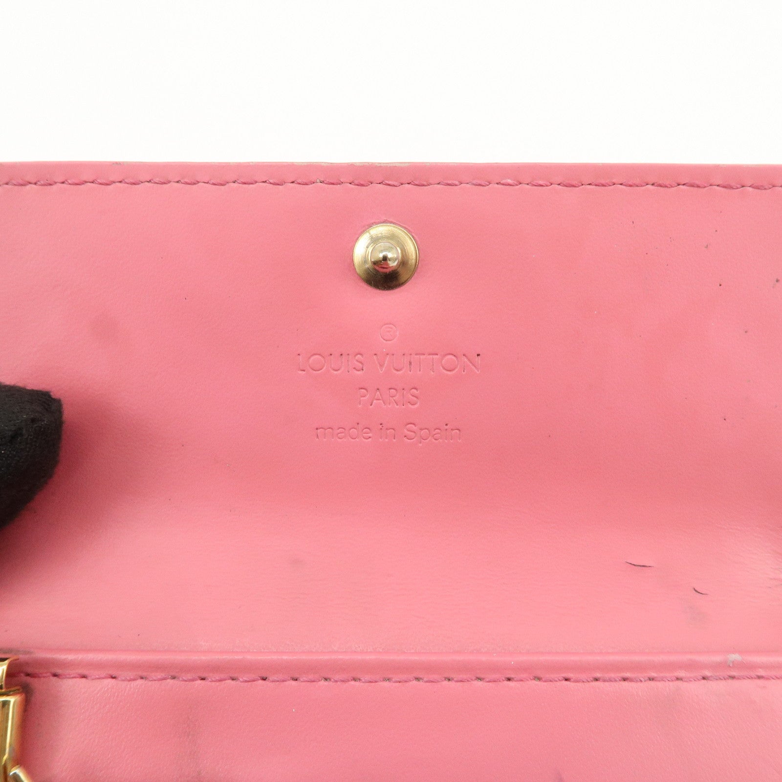 Louis Vuitton Monogram Vernis Set of 2 Key Case M9145F M62631