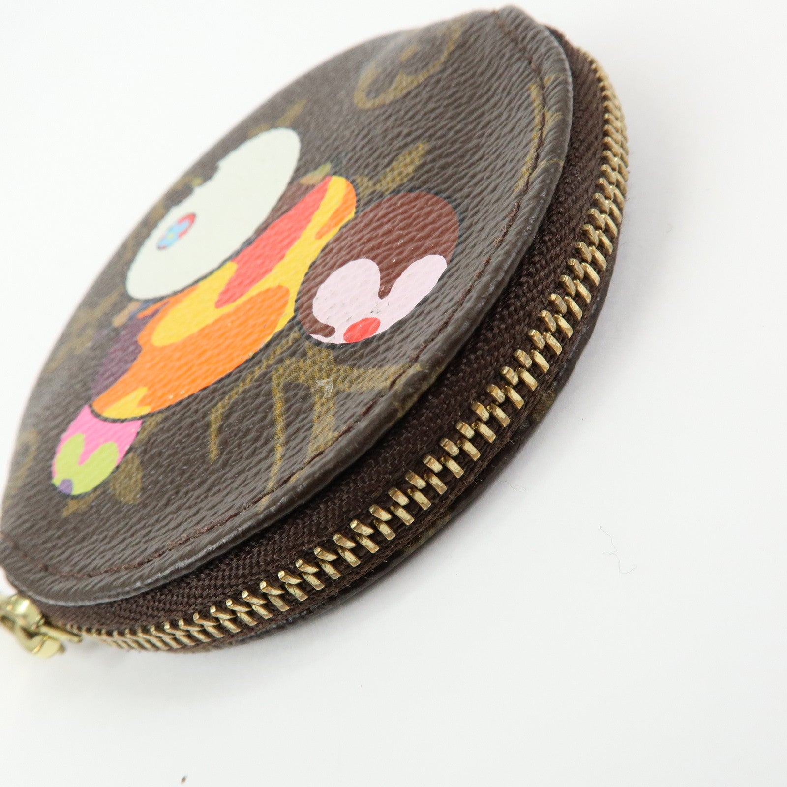 Louis Vuitton Porte-Monnaie Rond Monogram Panda Coin Case M61928