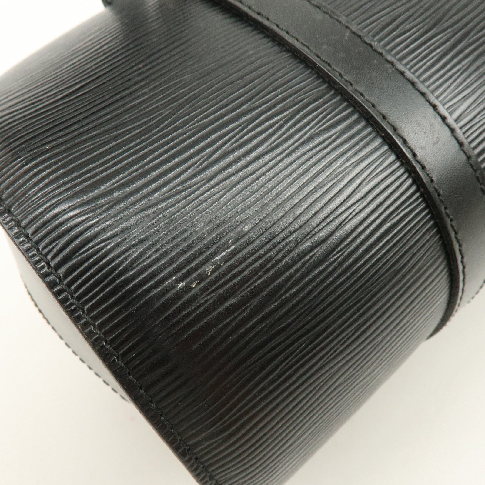 Louis Vuitton Epi Soufflot Shoulder Bag Hand Bag Noir M52222