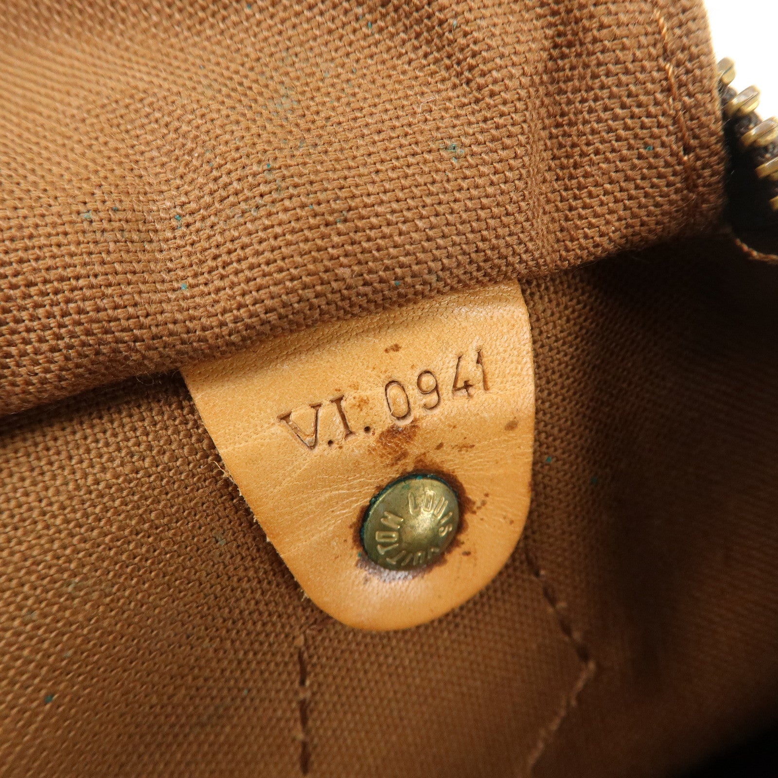Louis Vuitton Monogram Speedy 30 Boston Bag Hand Bag Brown M41526