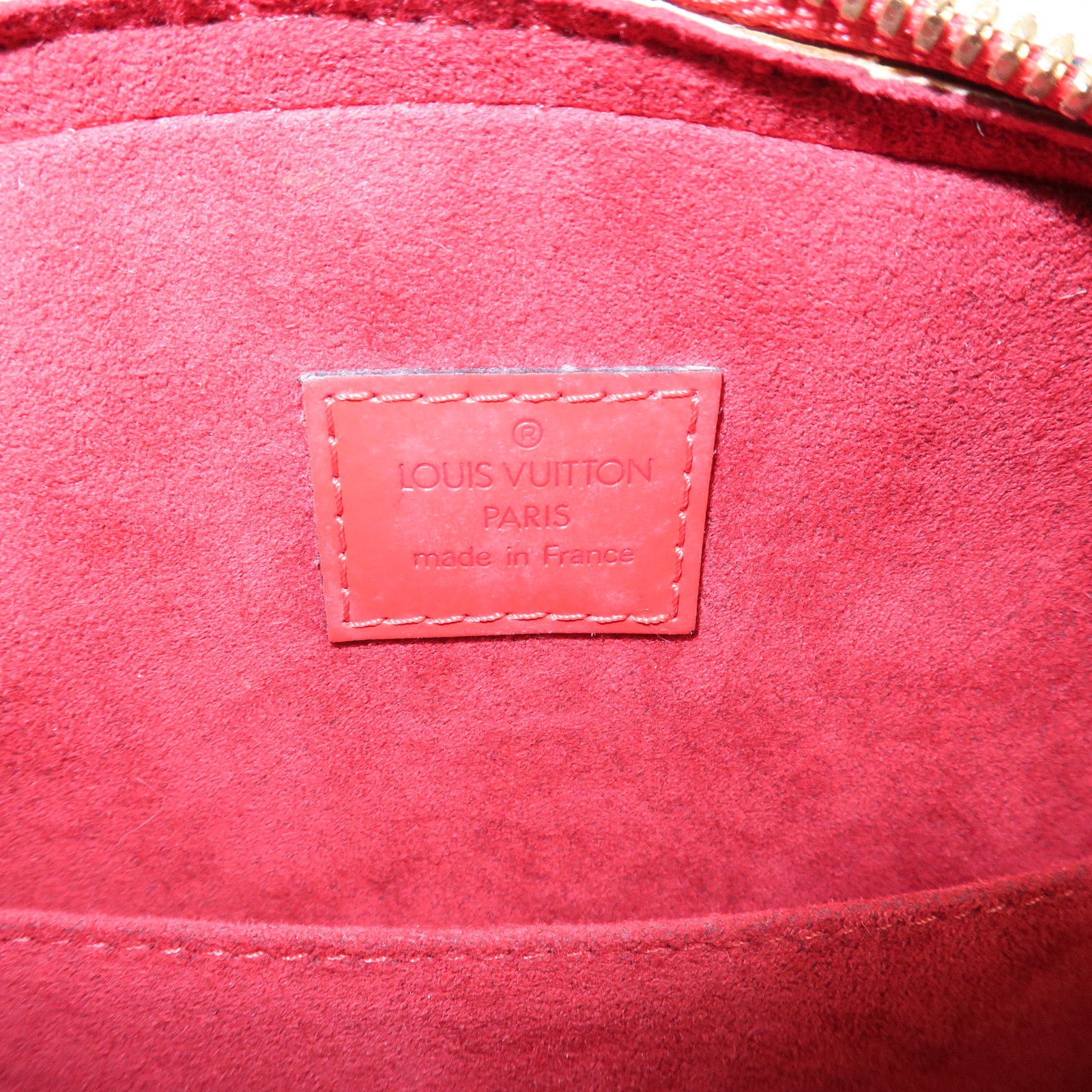 Louis Vuitton Epi Jasmine Hand Bag Castilian Red M52087