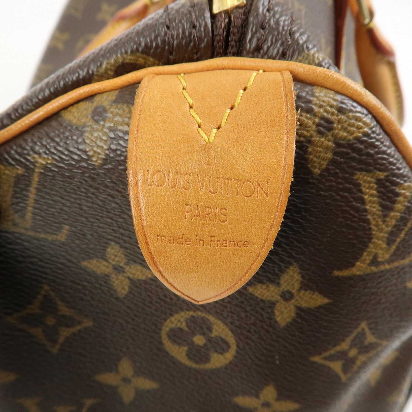 Louis Vuitton Monogram Speedy 30 Boston Bag Hand Bag Brown M41526