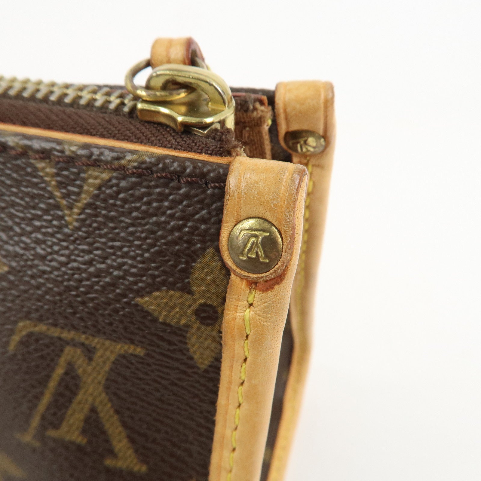 Louis Vuitton Monogram Popincourt Hand Bag Brown M40009