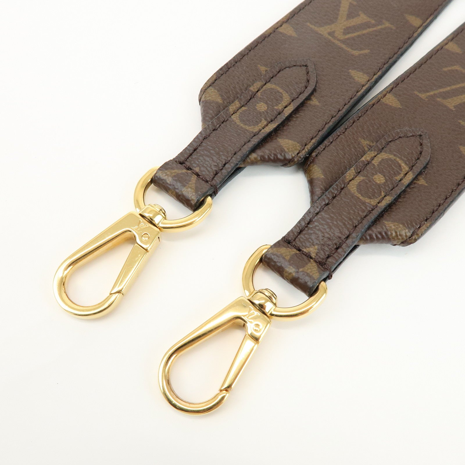 Louis Vuitton Monogram Canvas Calf Leather Shoulder Strap J02288