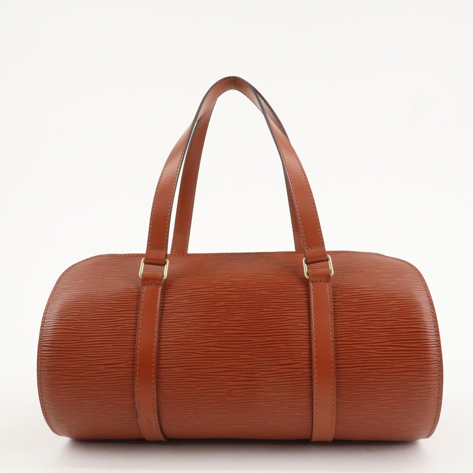 Louis Vuitton Epi Soufflot Shoulder Bag Kenya Brown M52223 Used